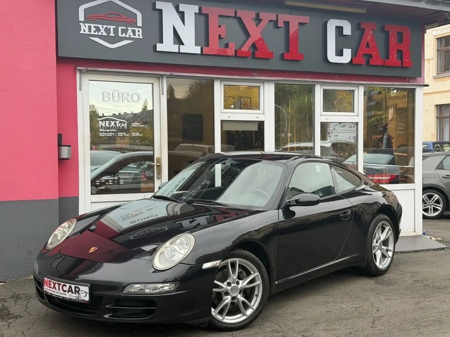 Porsche 911 Carrera 3.6|Aut.|Navi|TopZustand Schwarz - 1
