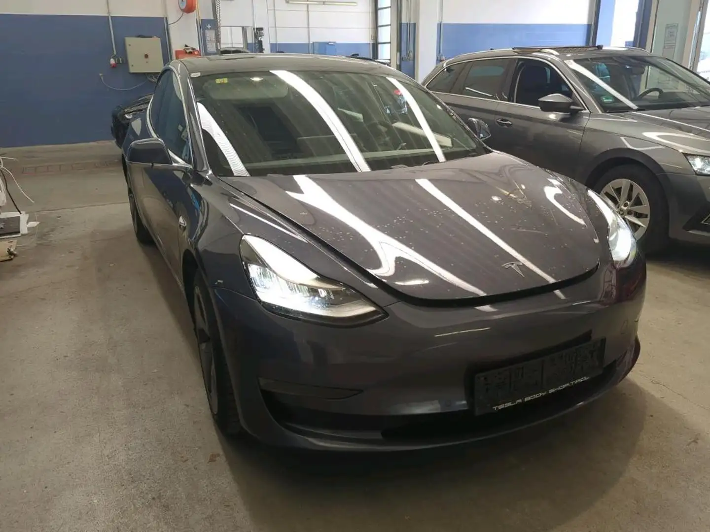 Tesla Model 3 Long Range AWD 75kWh Gris - 1