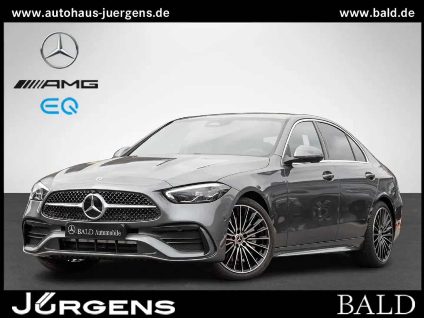 Mercedes-Benz C 180 AMG-Advanced+/LED/360/Memo/Totw/Sound/19" Grau - 1