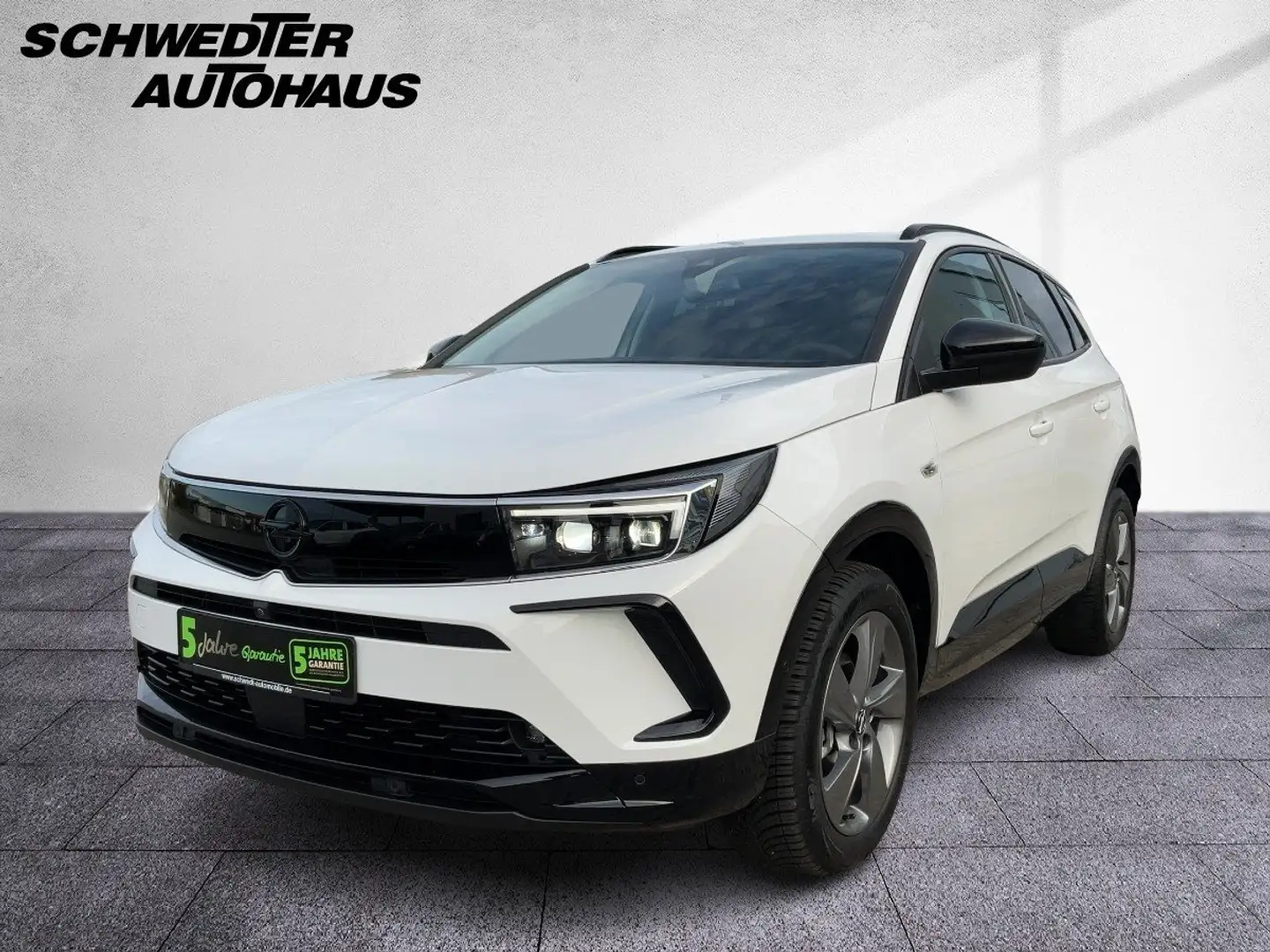 Opel Grandland 1.2 Turbo GS Line LED+Navi+SHZ+2xKlima Blanc - 2