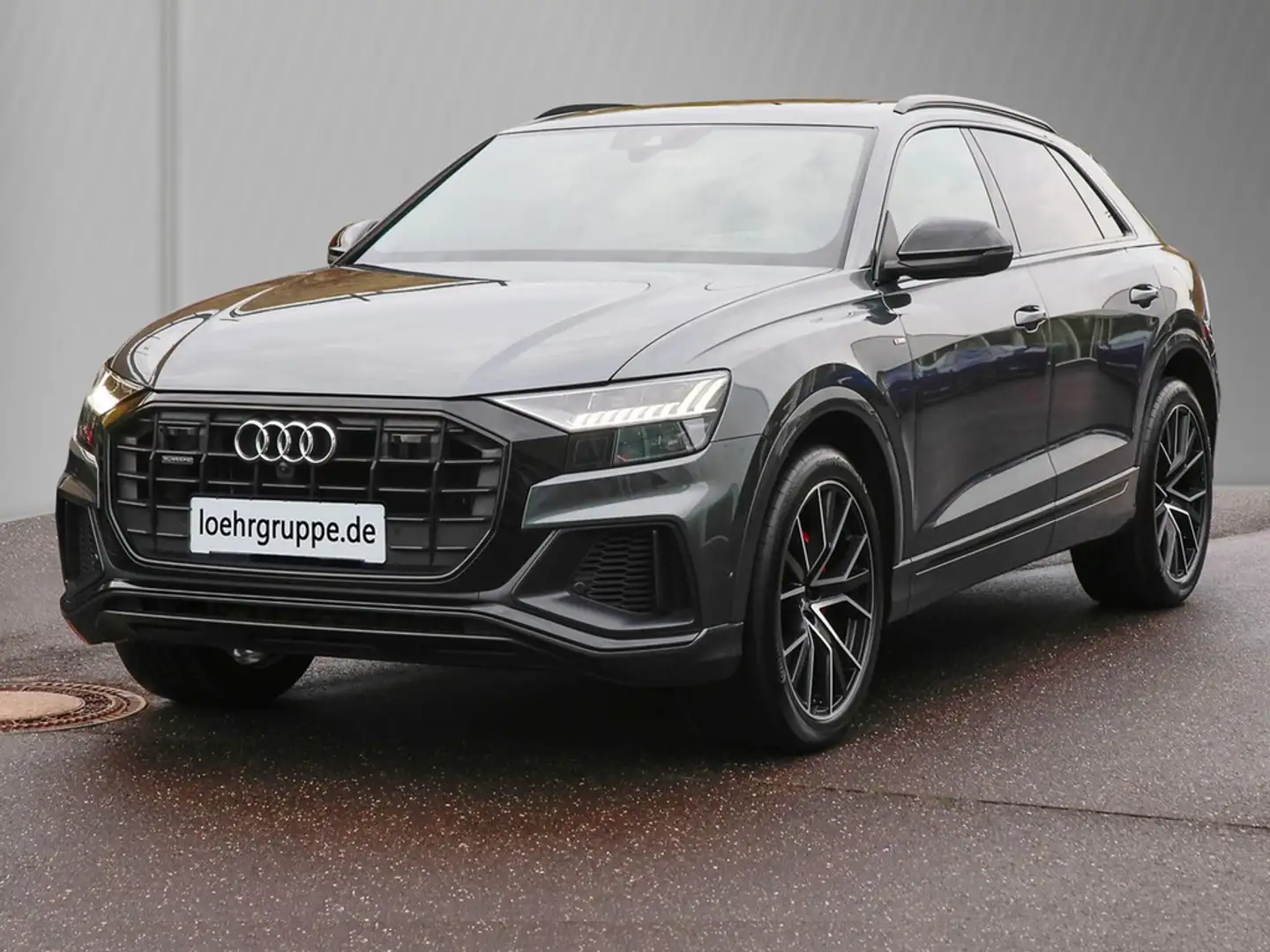 Audi Q8 50 TDI S line Matrix AHK Panorama ACC Kamera Gris - 2