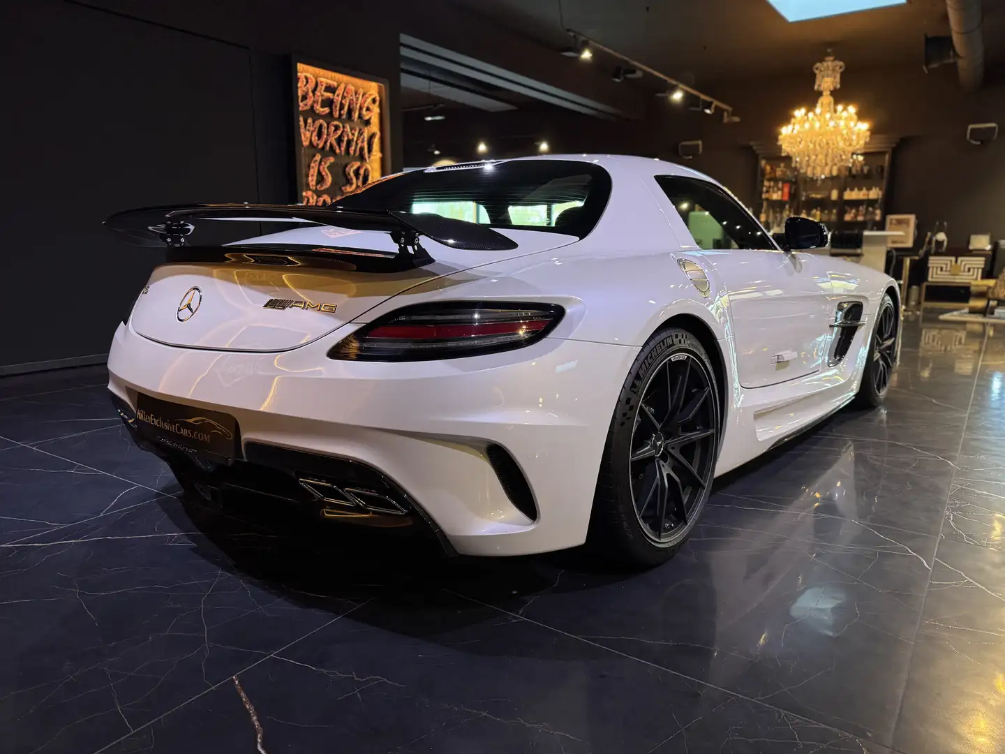 Mercedes-Benz SLS Black Series Dt. Auto*u-frei*neuwertig! Weiß - 2