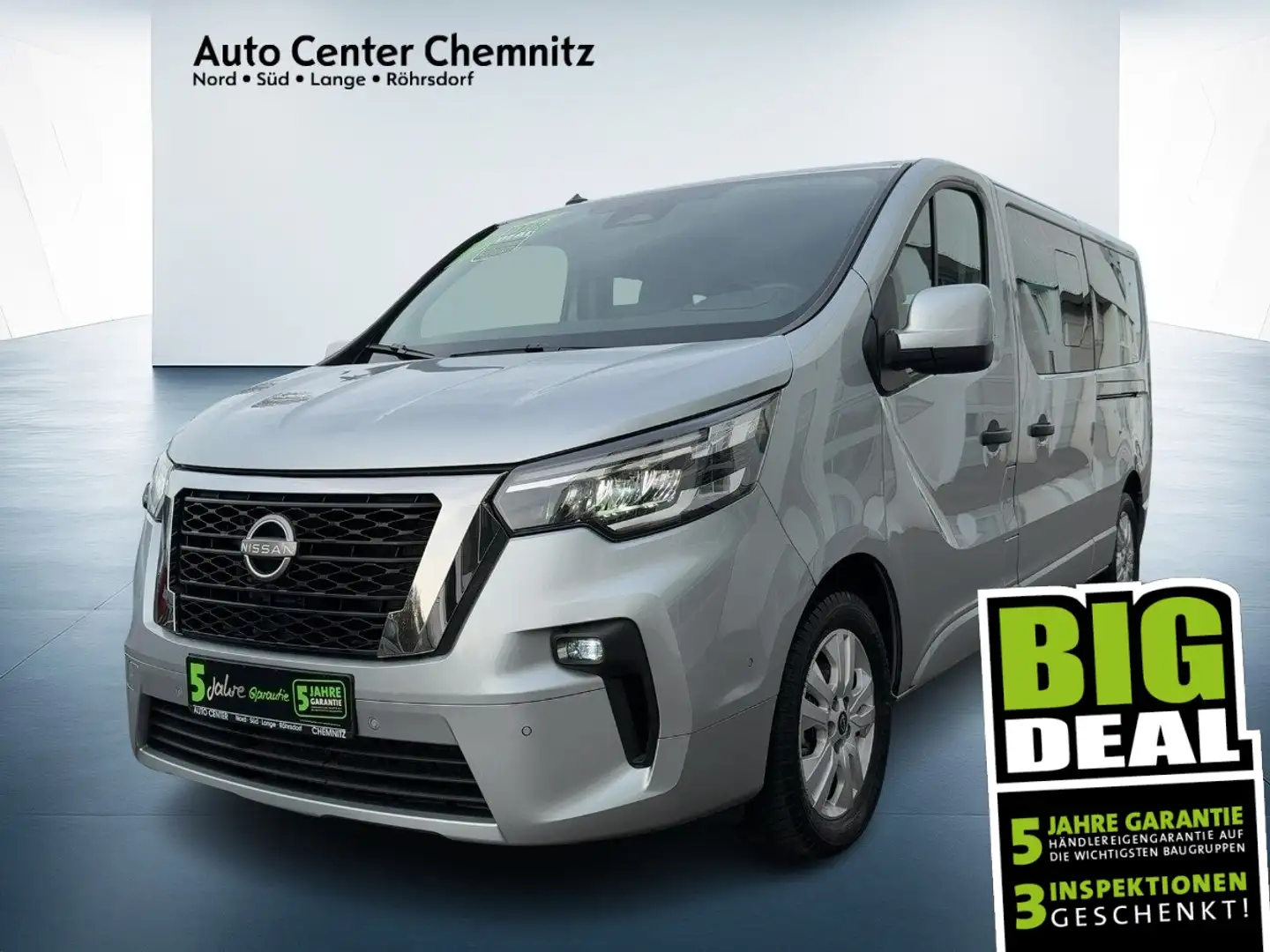 Nissan Primastar Kombi L2H1 3.0t Tekna 8Sitze/LED/Navi Gri - 1