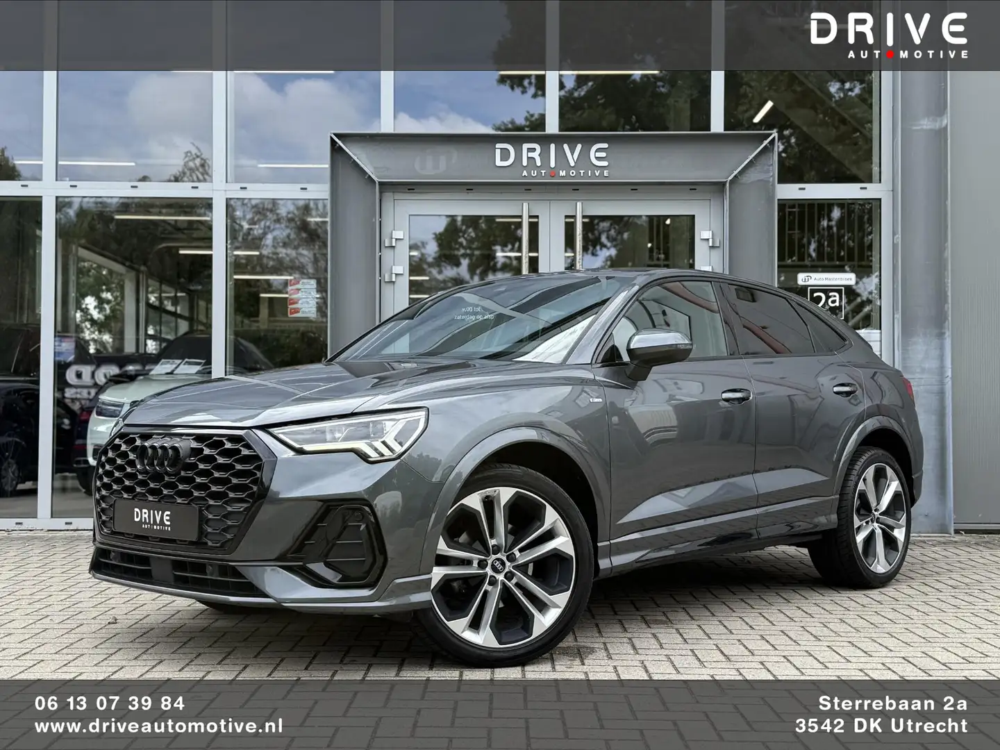 Audi Q3 Sportback 35 TFSI S Edition Daytona|Matrix Led|Sto Grijs - 1