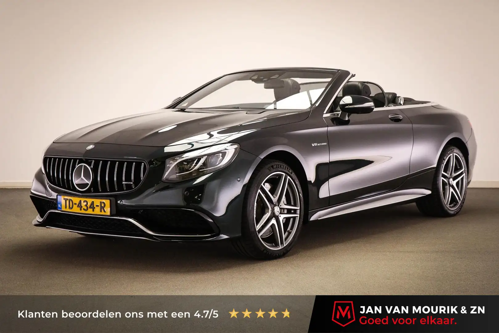 Mercedes-Benz S 63 AMG Cabrio 4Matic | RIJASSISTENTIE PACK | HEAD UP | ST Grün - 1