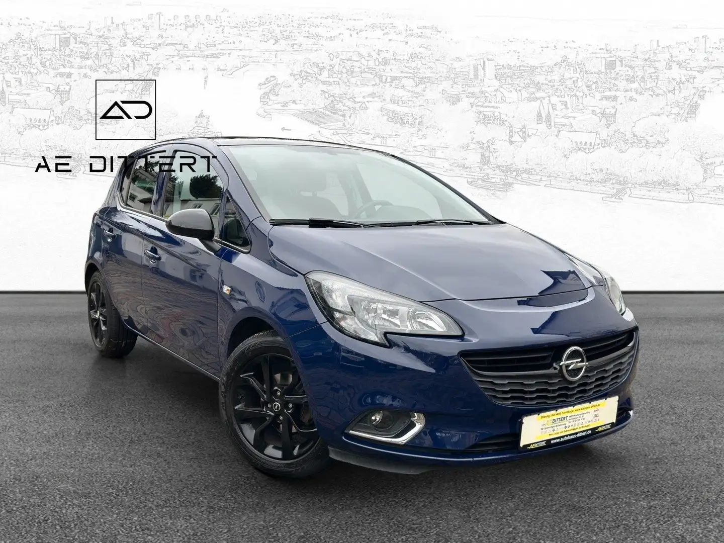 Opel Corsa E Color Edition +Shz+Lhz+Pdc+ Blau - 2