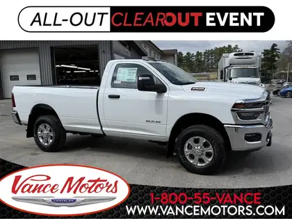 White 2026 RAM 2500 Pickup Truck Four-Wheel Drive 8-Speed Automatic