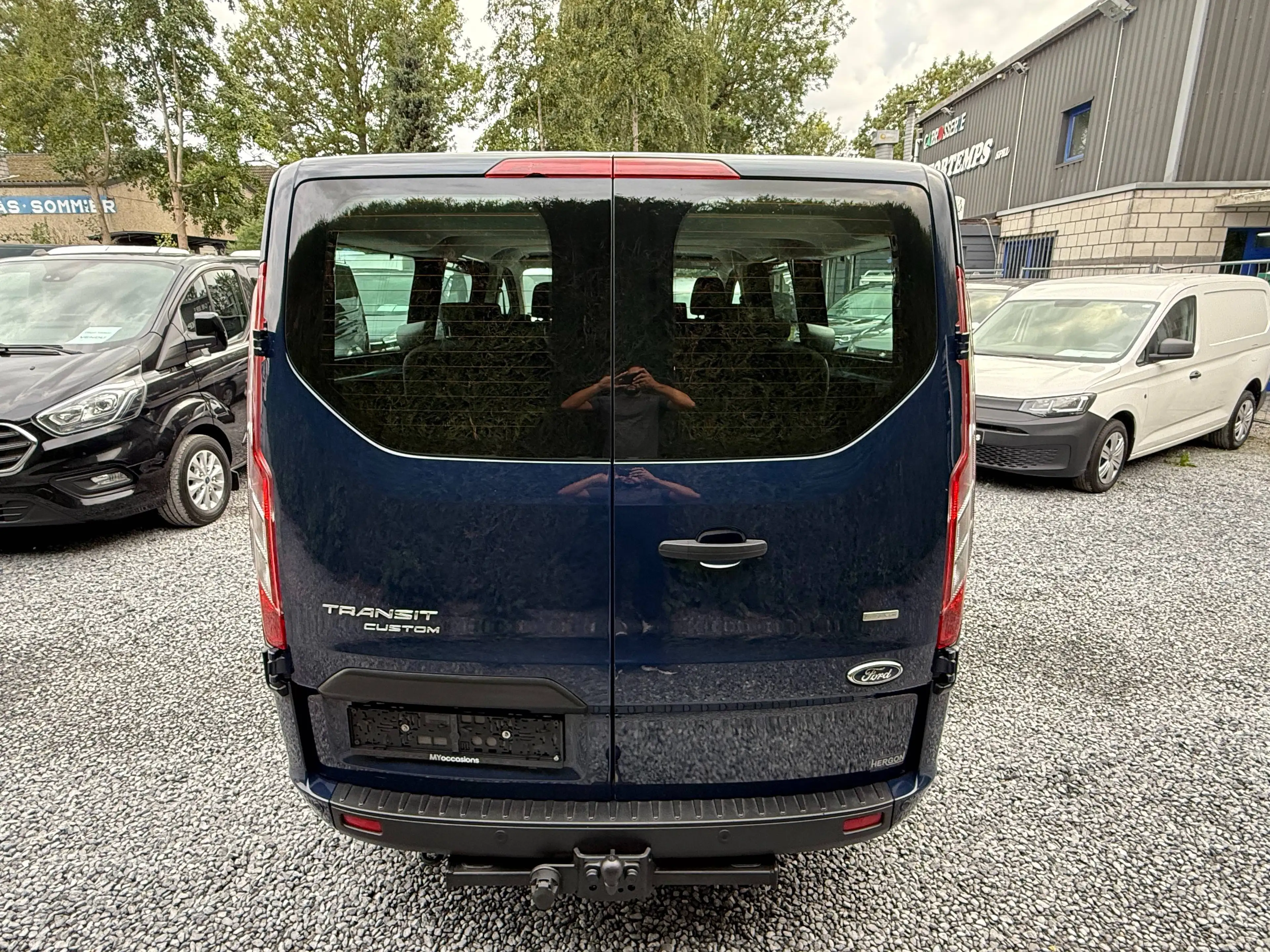 Ford Transit Custom 2.0 TDCi - 9 PLACES  - 131 CHX - 101.000 KM - EURO 6b - TVA DEDUCTIBLE - A VOIR - — photo 5