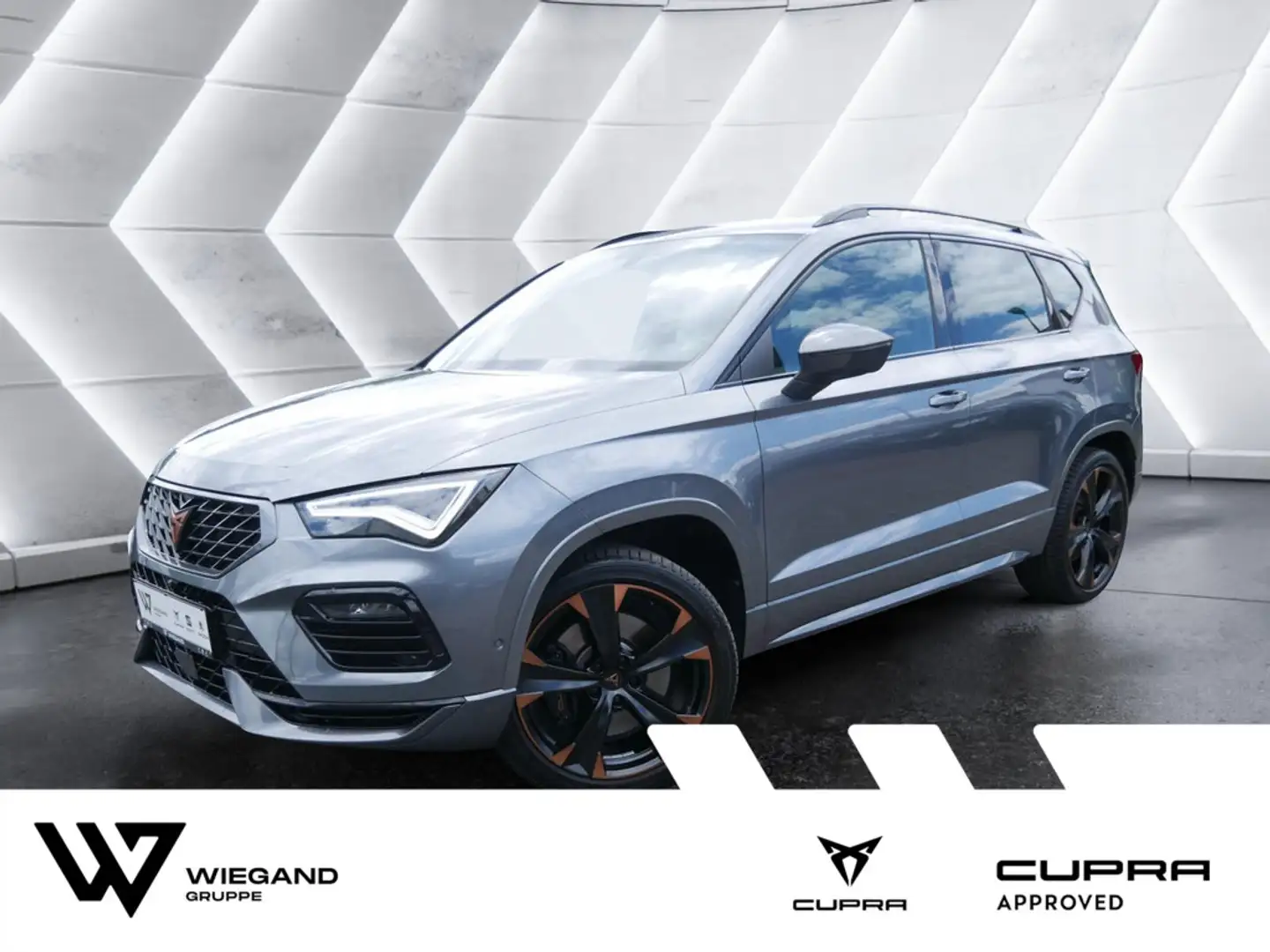 CUPRA Ateca 2.0 TSI 4Drive FACEL. LED 360° COPPER Grau - 1