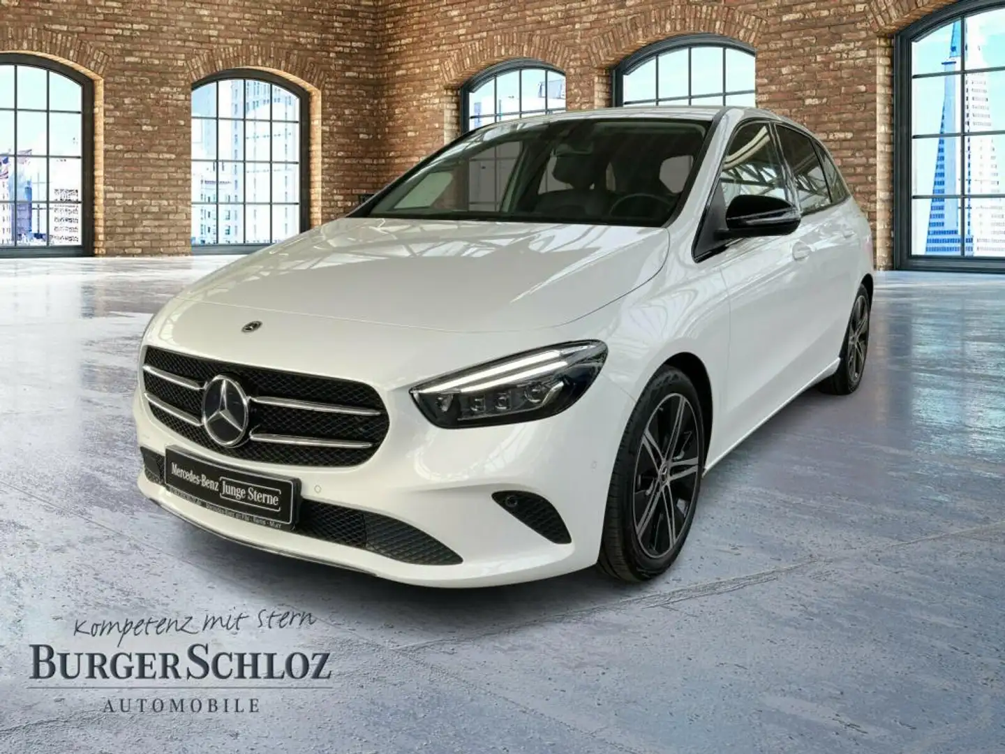 Mercedes-Benz B 180 progressive AHK AUT DynLicht Fernlichtass. Weiß - 1