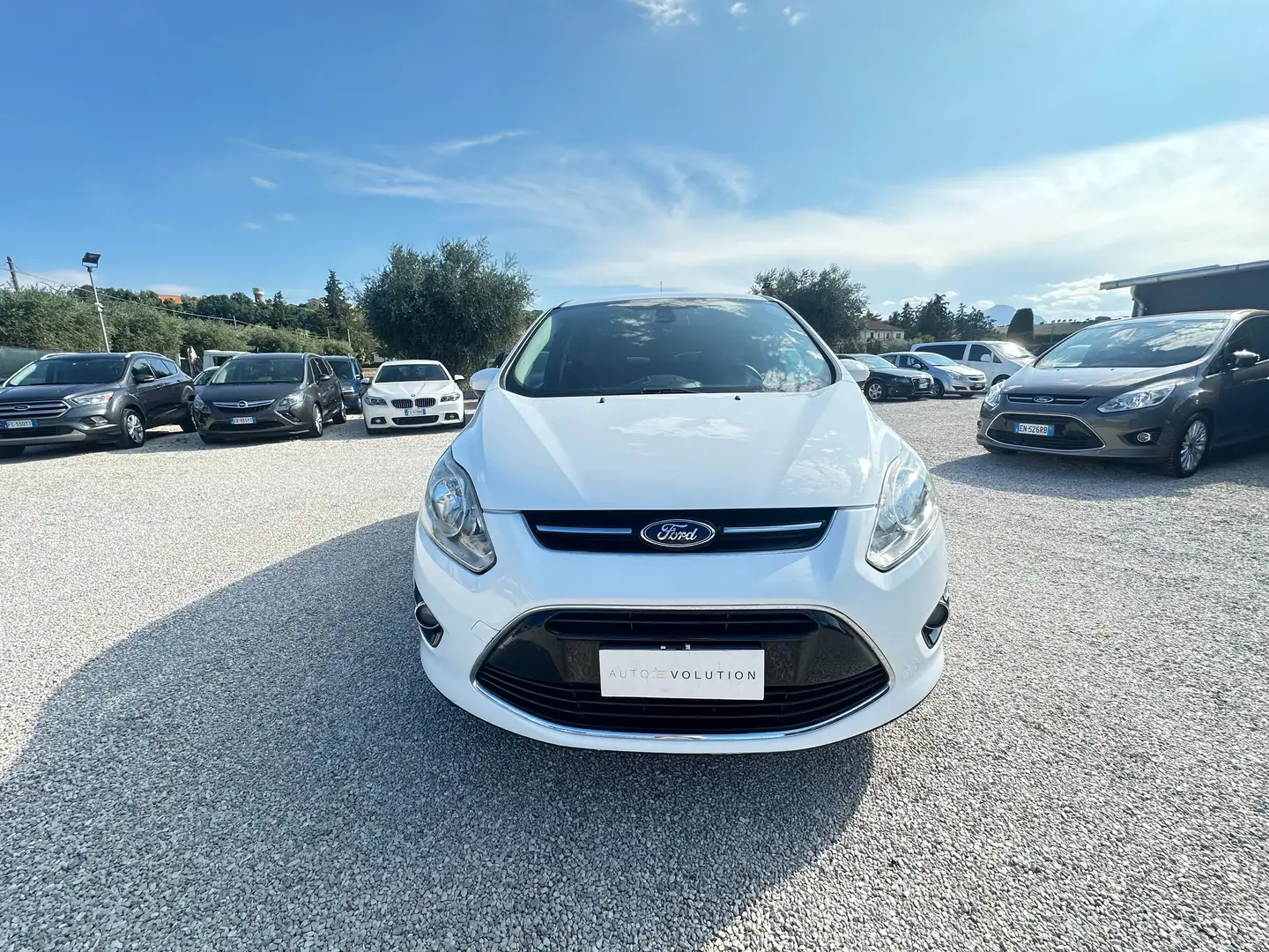 Ford C-Max 1.6 TDCi 115cv Titanium 118.273km uni proprietario Bianco - 2