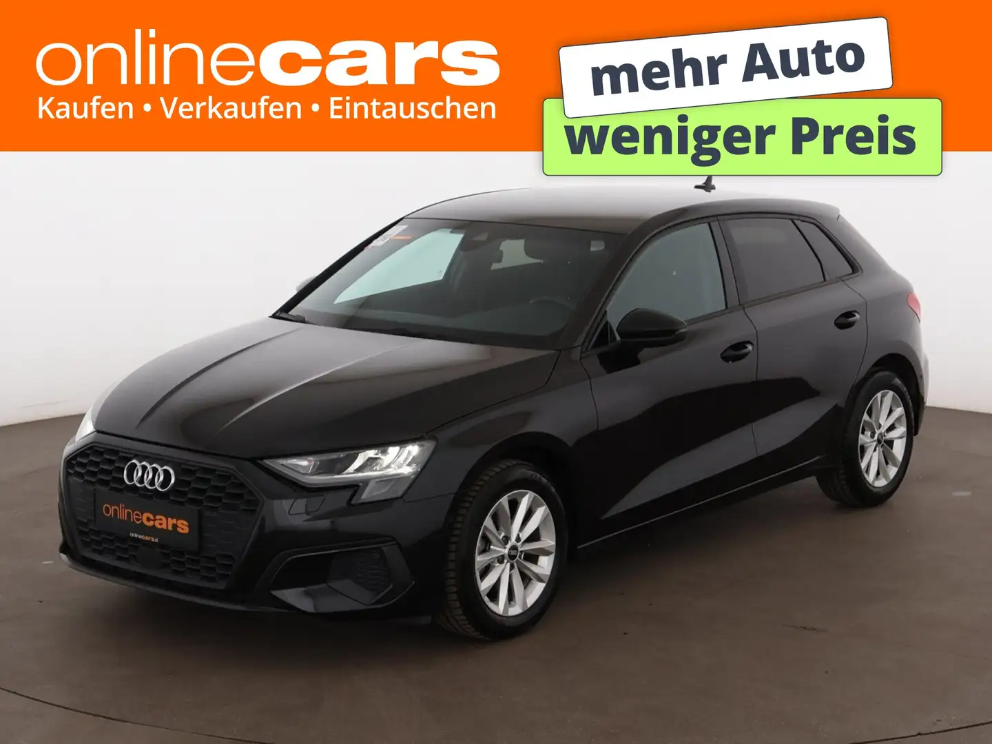 Audi A3 Sportback 30 TFSI Aut LED RADAR LEDER NAVI Schwarz - 1