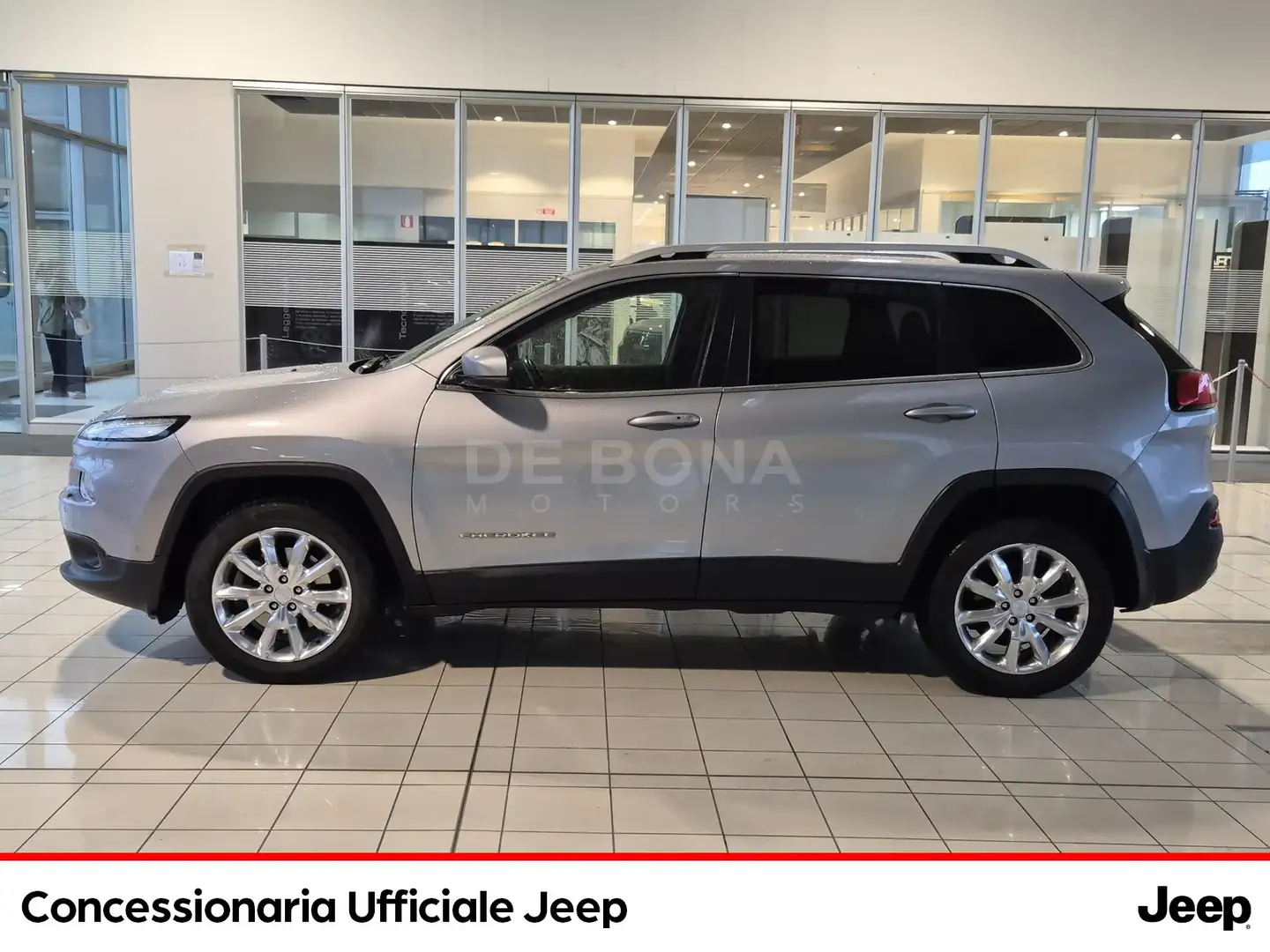 Jeep Cherokee 2.2 mjt ii limited 4wd active drive i 200cv auto srebrna - 2