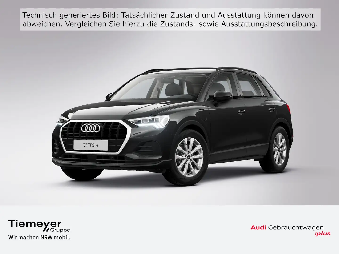 Audi Q3 45 TFSI e NAVI EINPARKHILFE SITZHEIZUNG Schwarz - 1