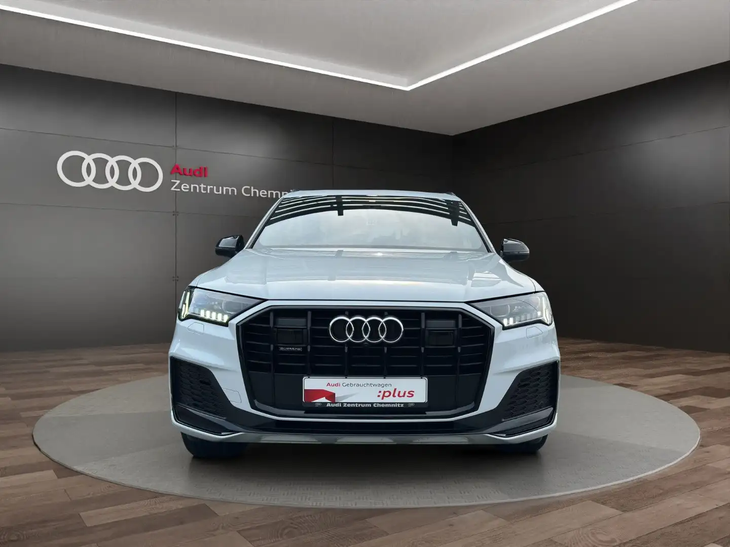 Audi Q7 50 TDI qu. tipt. S LINE+AHZV+STHG+7 SITZE+AIR Blanc - 2