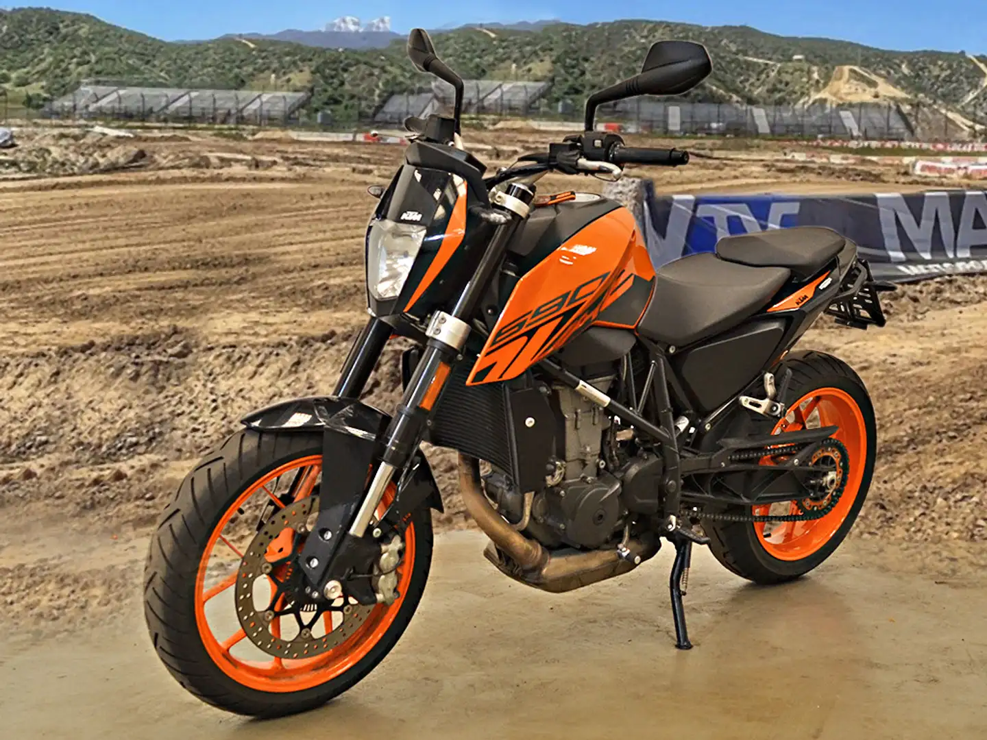 KTM 690 Duke *1.Hand U-frei Griffheizung LED* Narancs - 1