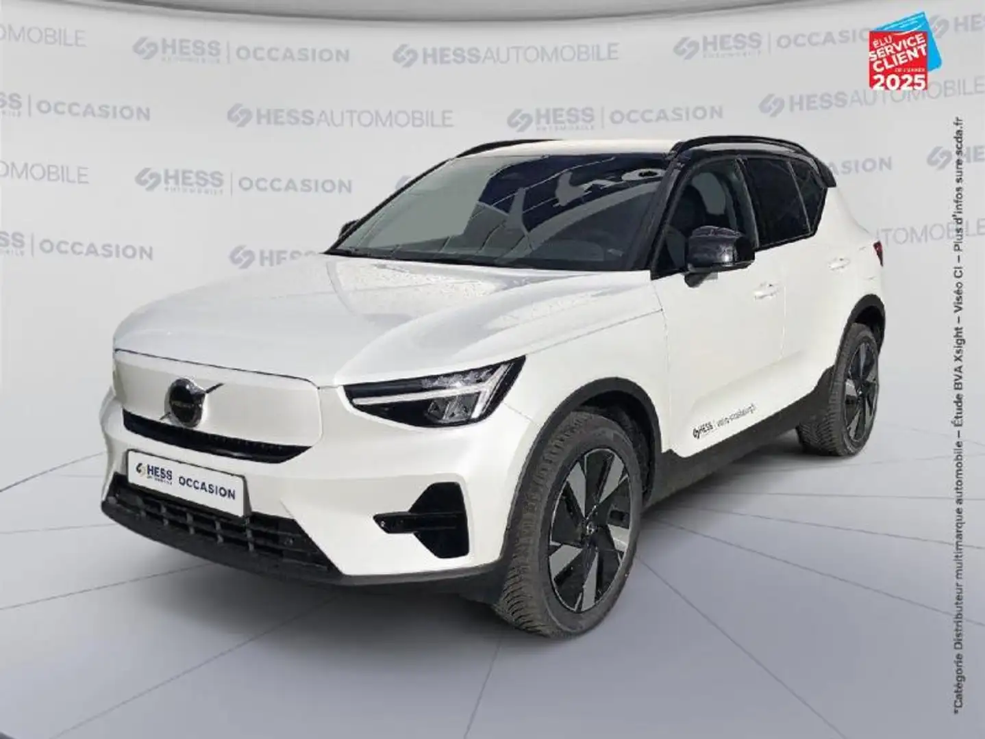 Volvo XC40 Recharge Extended Range 252ch Plus Blanc - 1