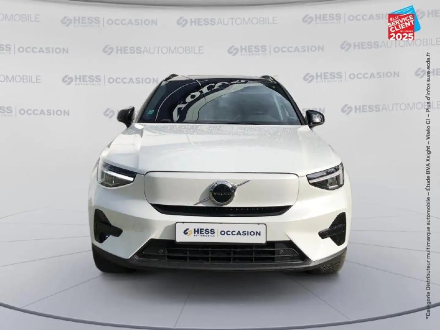 Volvo XC40 Recharge Extended Range 252ch Plus Blanc - 2