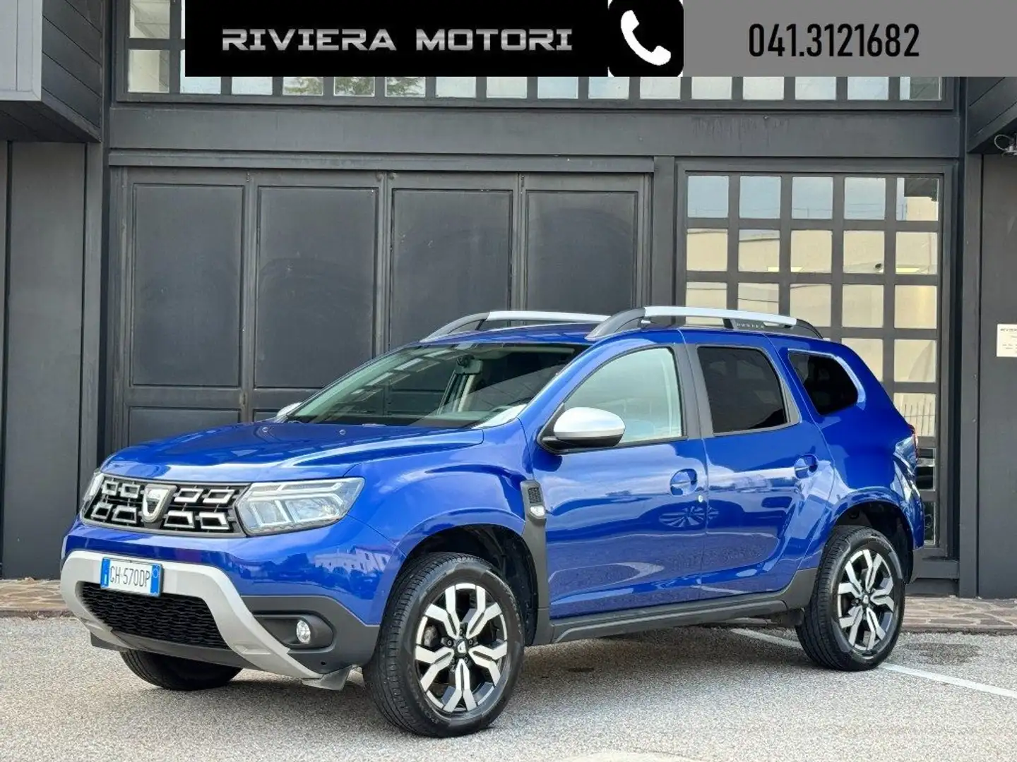Dacia Duster 1.0 TCe 100 CV ECO-G 4x2 Prestige Bleu - 1