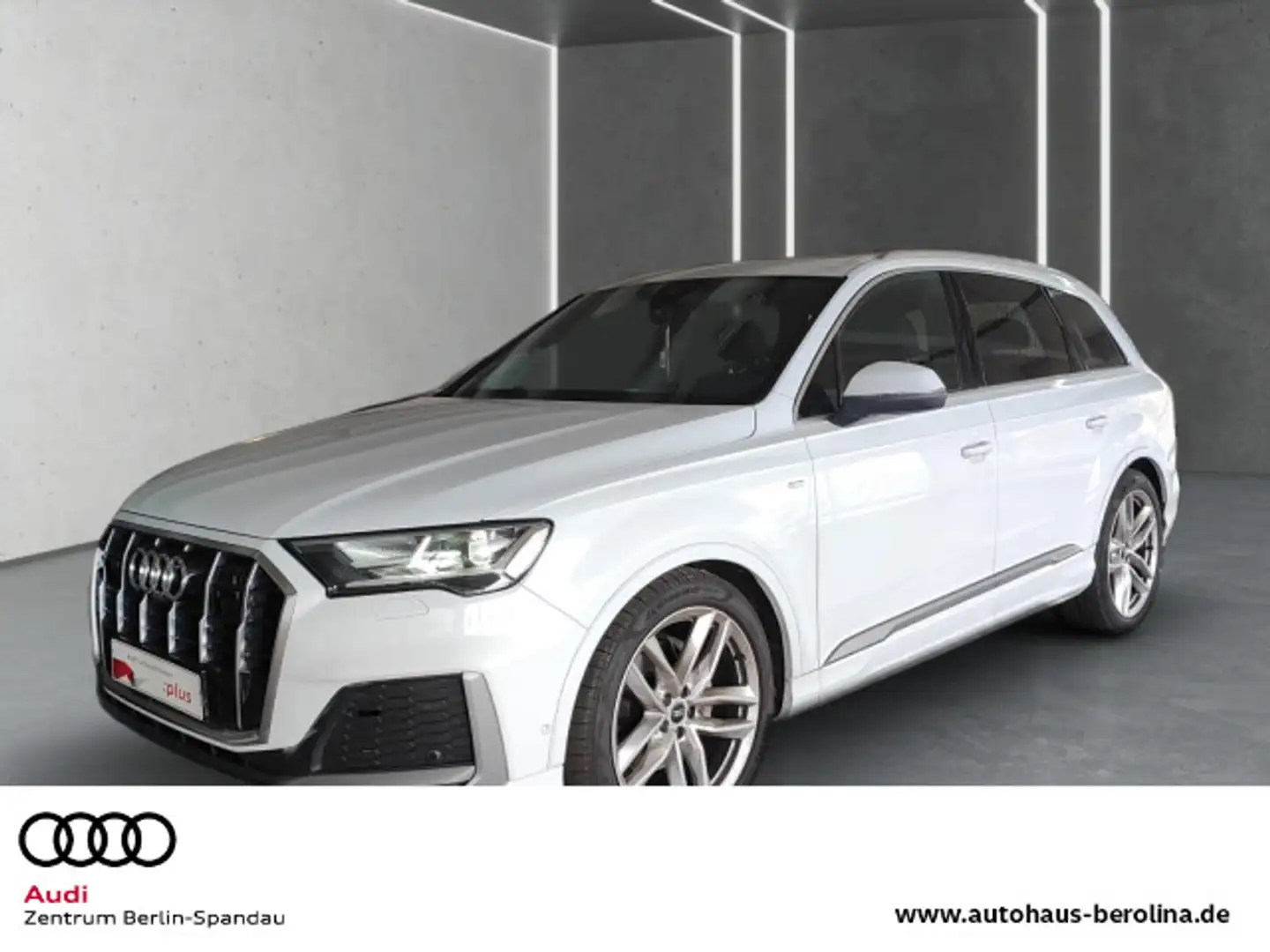 Audi Q7 50 TDI qu. S line tiptronic *PANO*AHK*B&O* Weiß - 1
