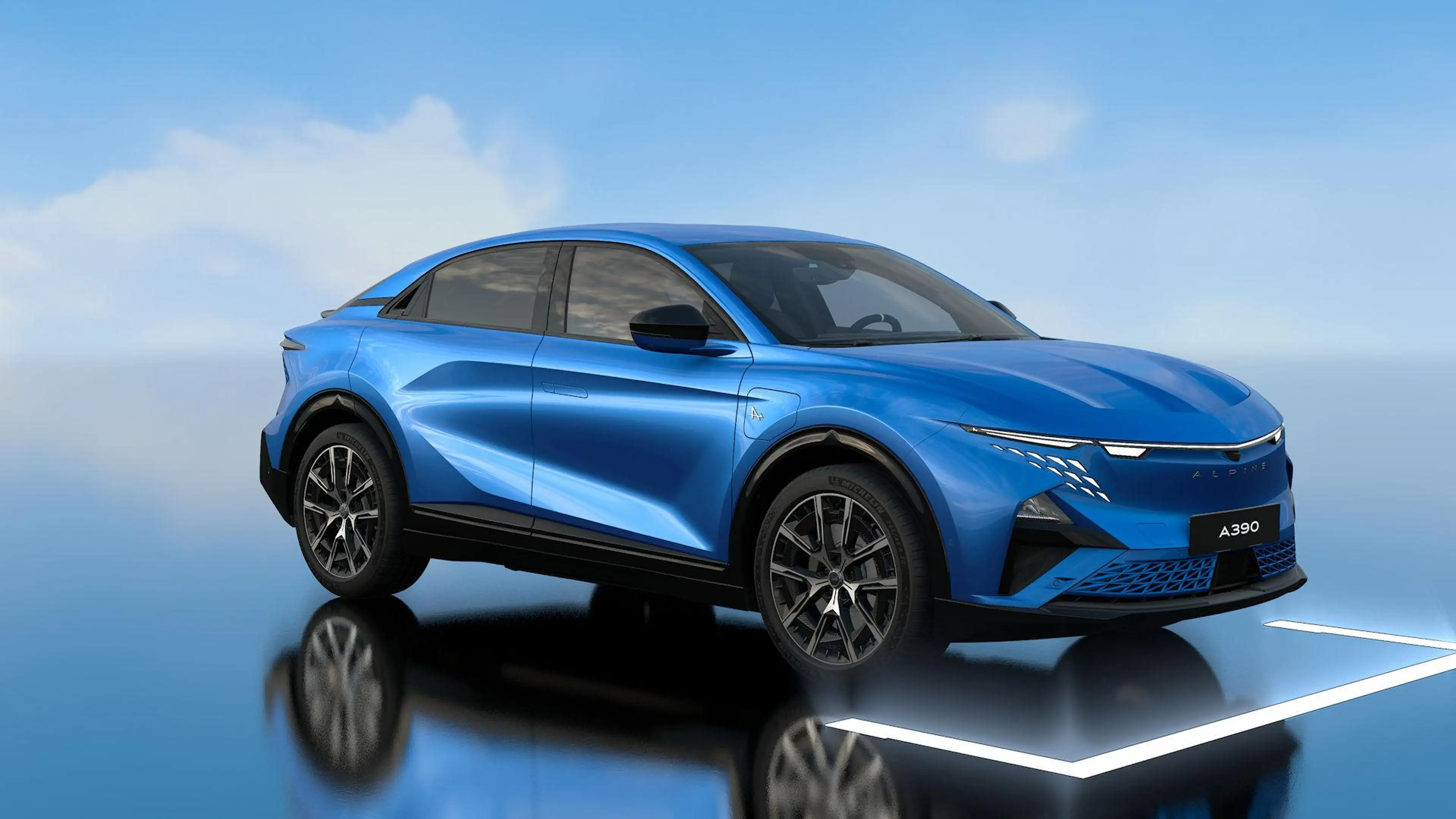 Alpine A390 GT 89kWh Bleu Alpine Vision | Alpine sportstoelen