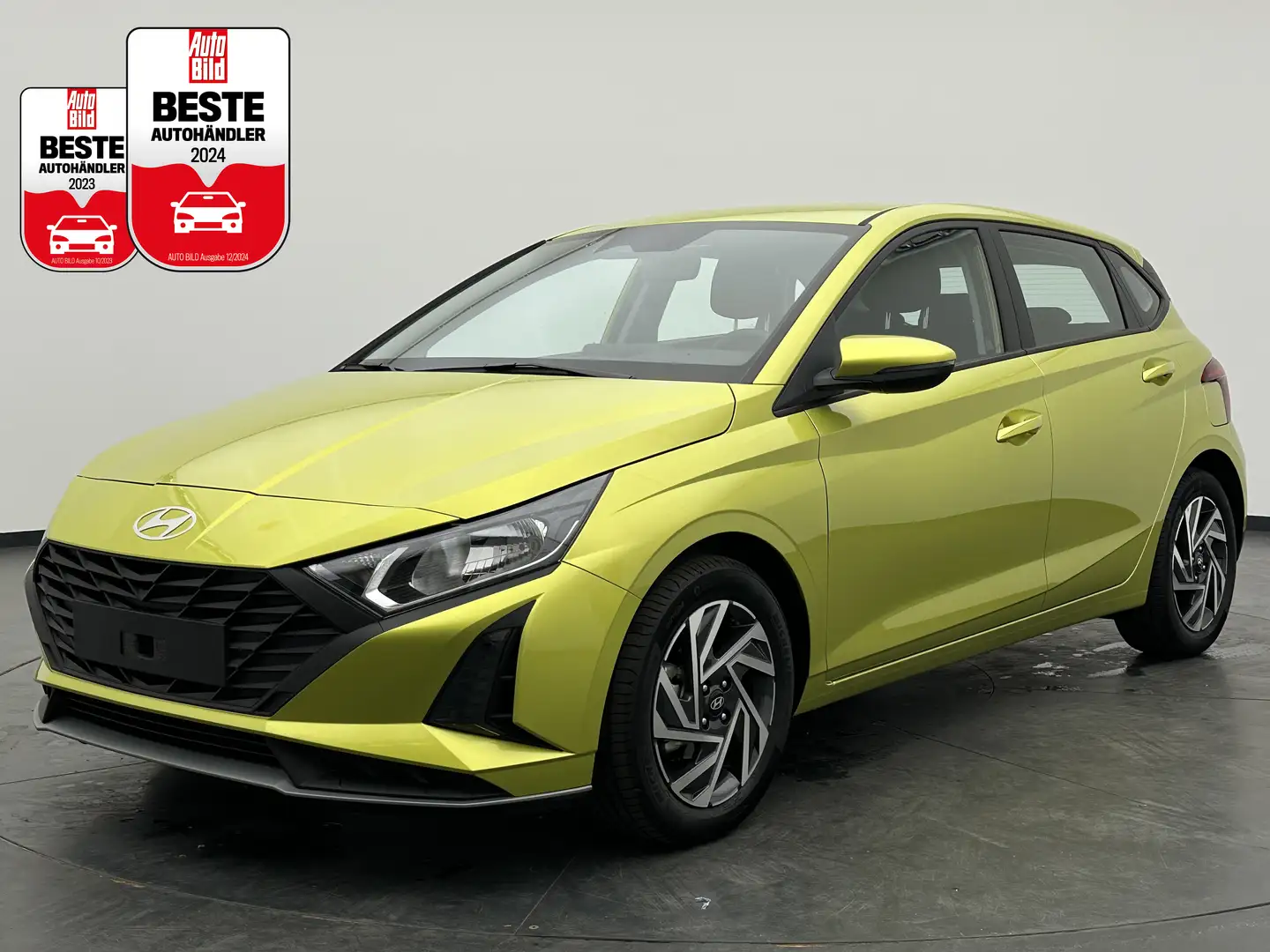 Hyundai i20 i20 1.2 Wave +CARPLAY+KLIMA+CAM+TEMPO+SPURHALTE+ Groen - 2