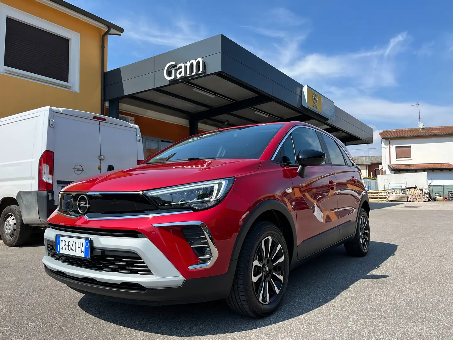 Opel Crossland Crossland 1.2 110CV Elegance OK NEOPATENTATI Piros - 1