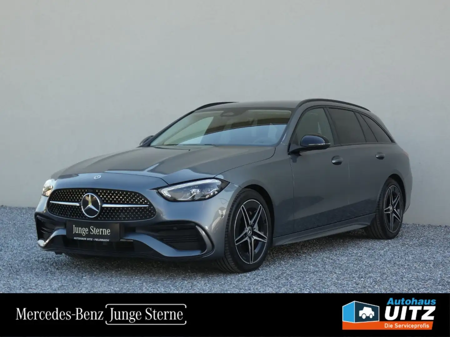 Mercedes-Benz C 220 d 4M AMG +AHK+Night+SHZ+LED+Ambiente Grau - 1