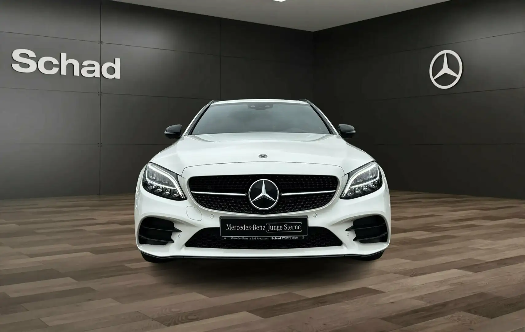 Mercedes-Benz C 300 C 300 e T AMG+MBUX+HUD+360°+DISTR+LED+ASSIST+SHZ Bianco - 2