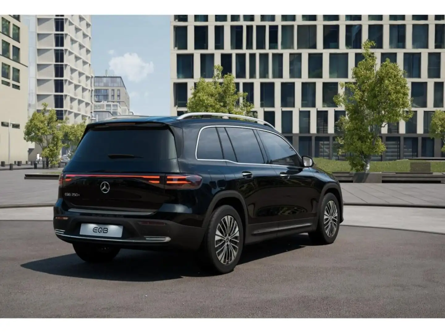 Mercedes-Benz EQB 250 + Progressive/Pano/Burm/Memo/Distr/Totw Schwarz - 2