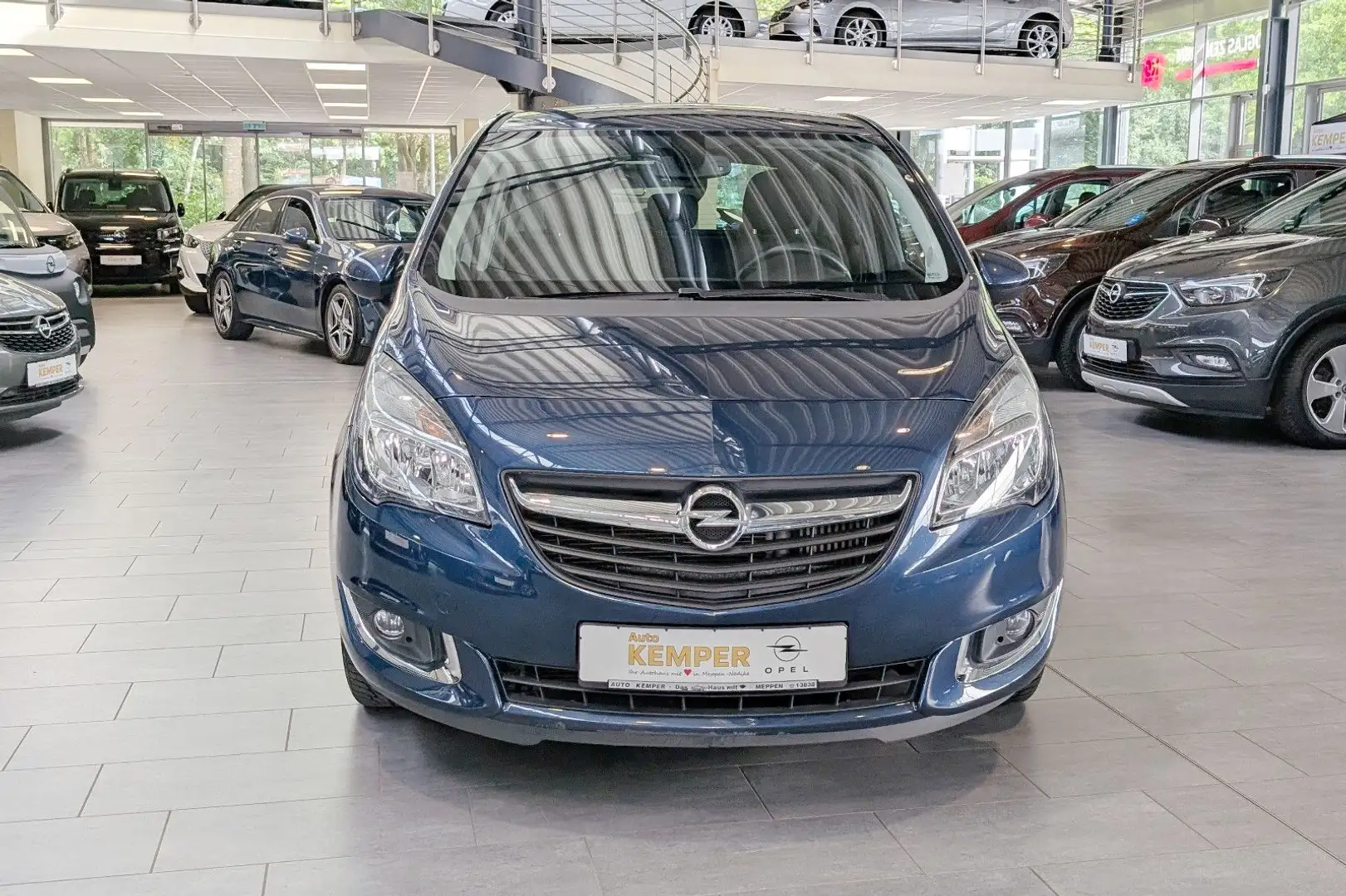 Opel Meriva 1.4 Edition *PDC*SHZ*AHK*Tempomat* Blau - 2