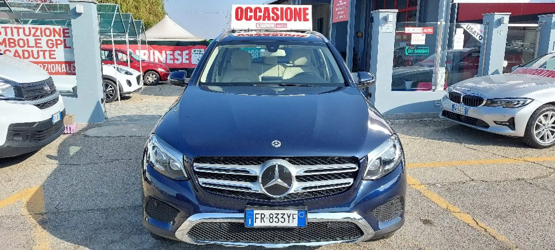 Mercedes-Benz GLC 350 e 4Matic Business UNIPROPRIETARIO pochissimi Km Blu/Azzurro - 2