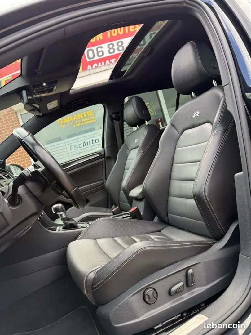 Volkswagen Golf VW R 2,0 TFSi 300CV T.O 5 PORTES Schwarz - 2