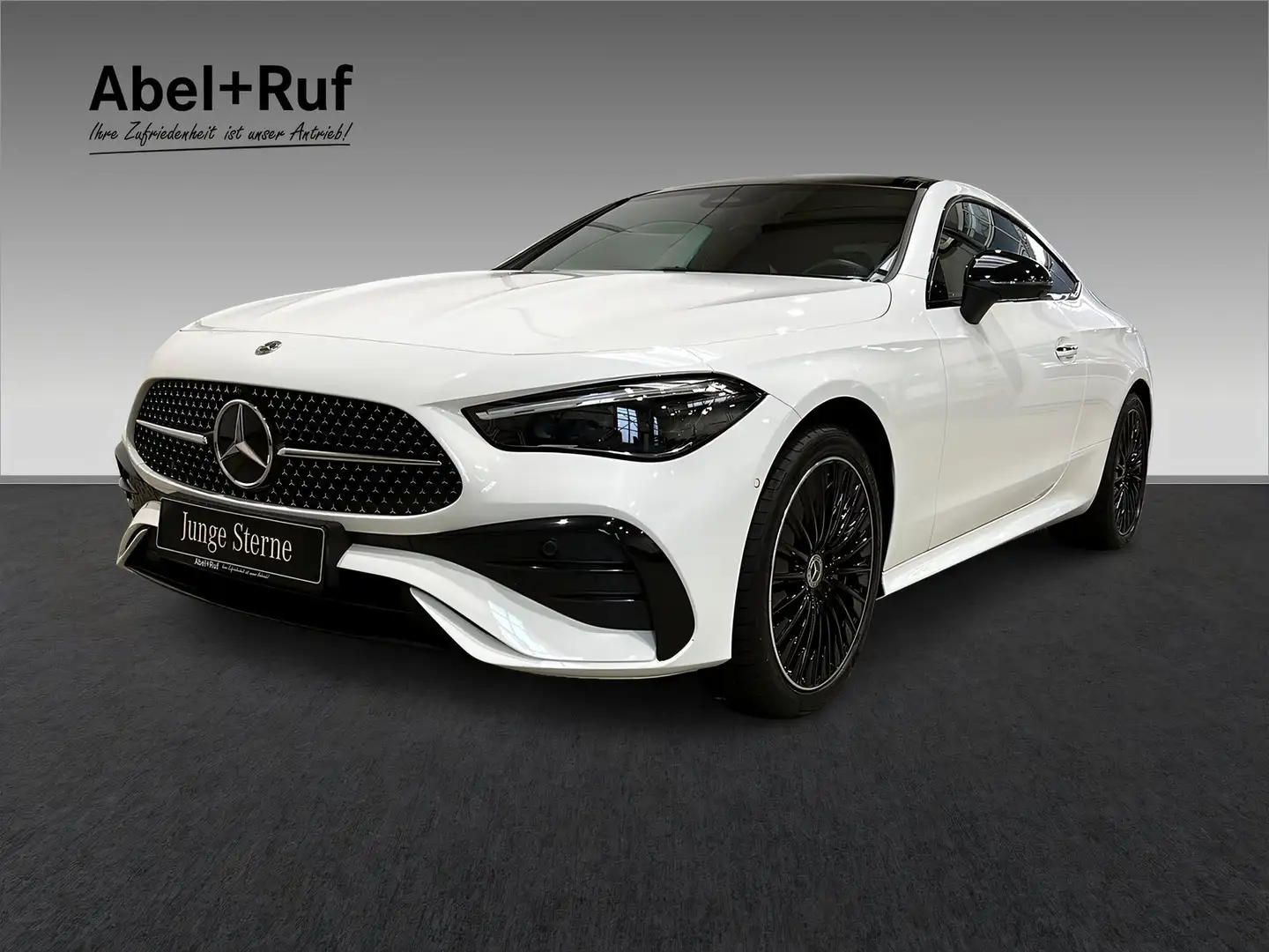 Mercedes-Benz CLE 300 e Coupe AMG+NIGHT+Memory+Panorama+360° Weiß - 1