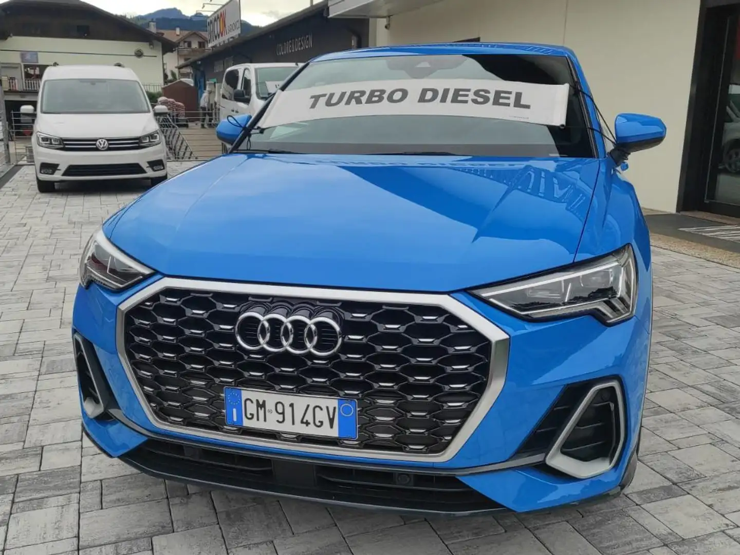 Audi Q3 Q3 Sportback 35 2.0 tdi S line edition s-tronic Blu/Azzurro - 2