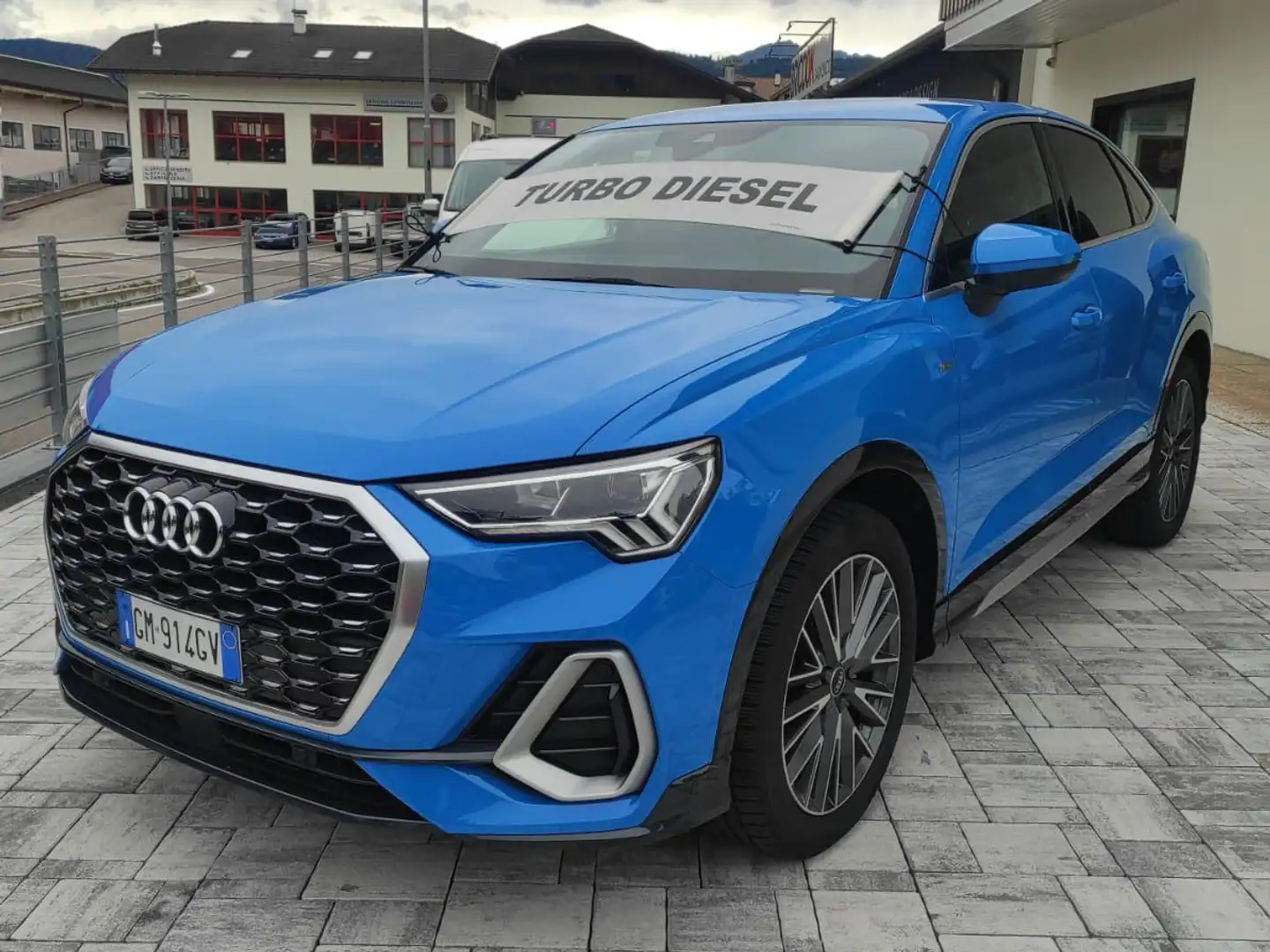 Audi Q3 Q3 Sportback 35 2.0 tdi S line edition s-tronic Blu/Azzurro - 1