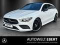 Mercedes-Benz CLA 180 SB 7G AMG Night DISTRO Pano LED Business Blanc - thumbnail 1