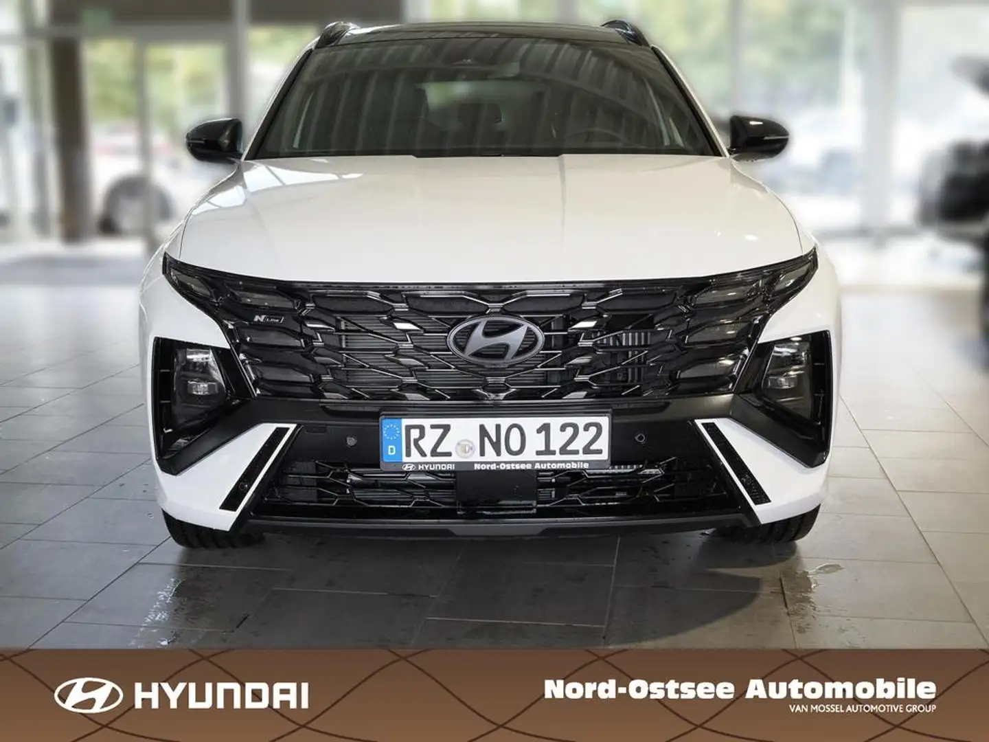 Hyundai TUCSON FL HEV N Line Panoramadach Weiß - 2