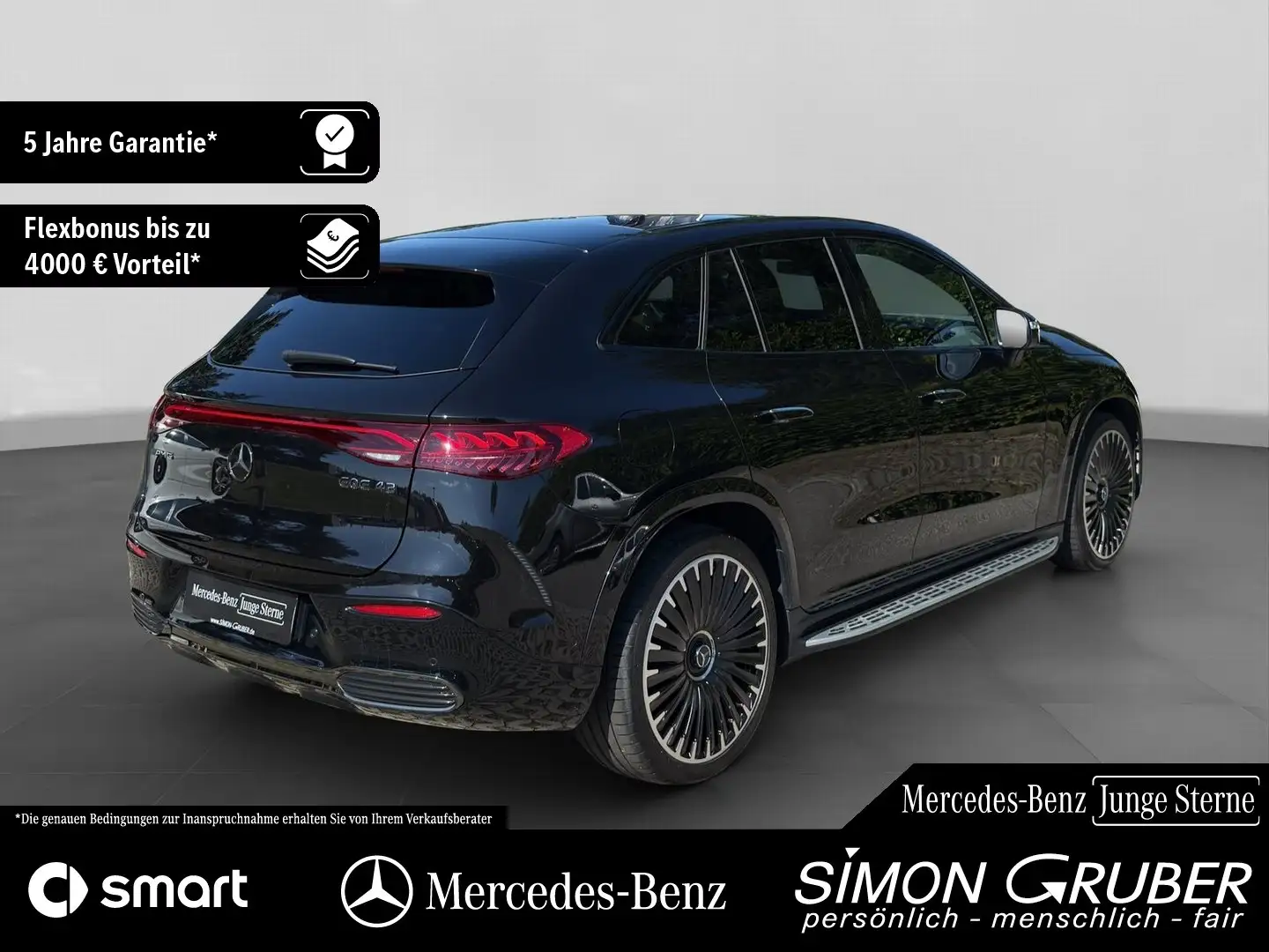 Mercedes-Benz EQE 43 4M SUV AMG Pano Nappa HUD Hyper HAL 3D Noir - 2