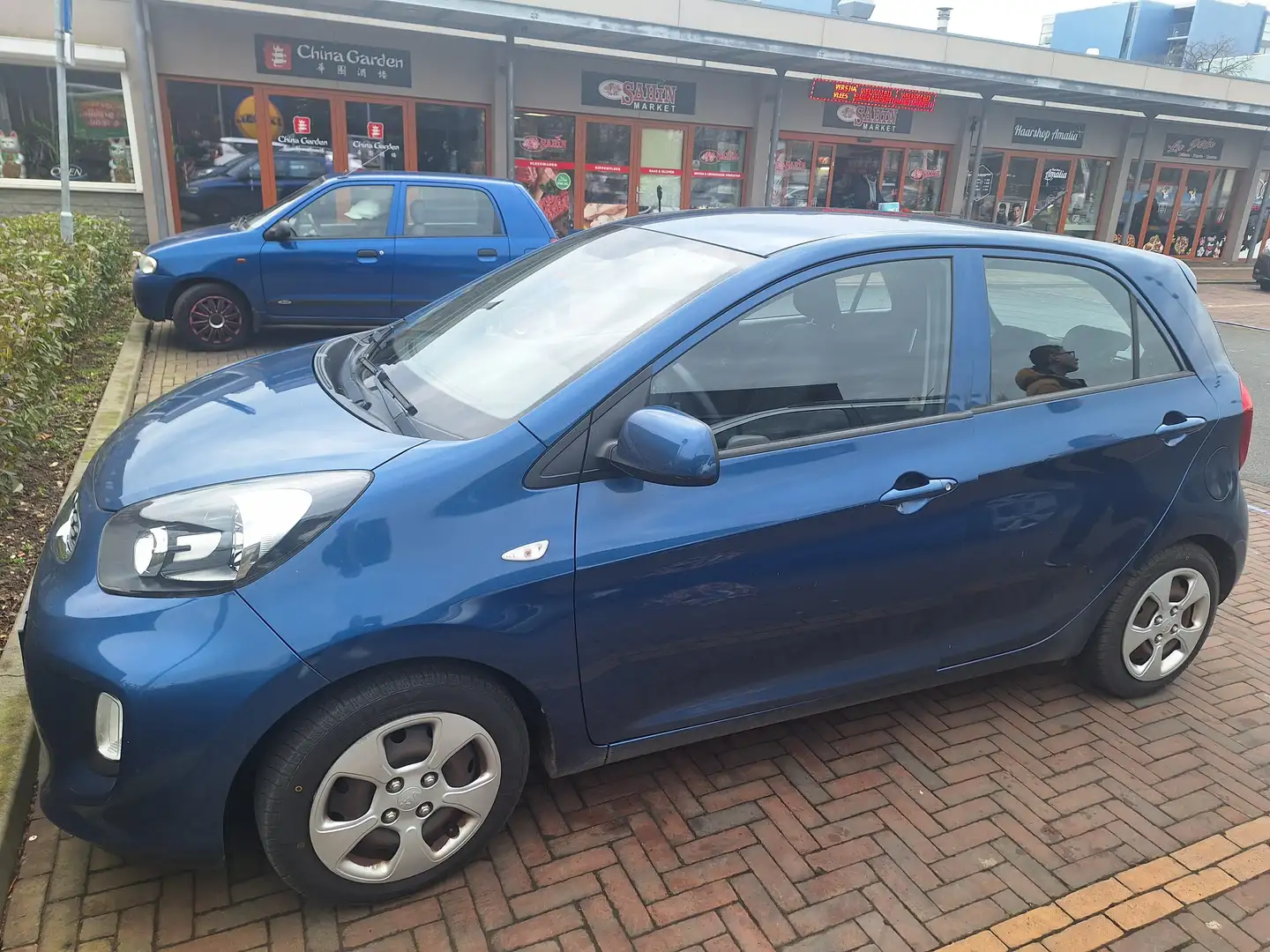 Kia Picanto Picanto 1.0 CVVT ComfortLine Azul - 1