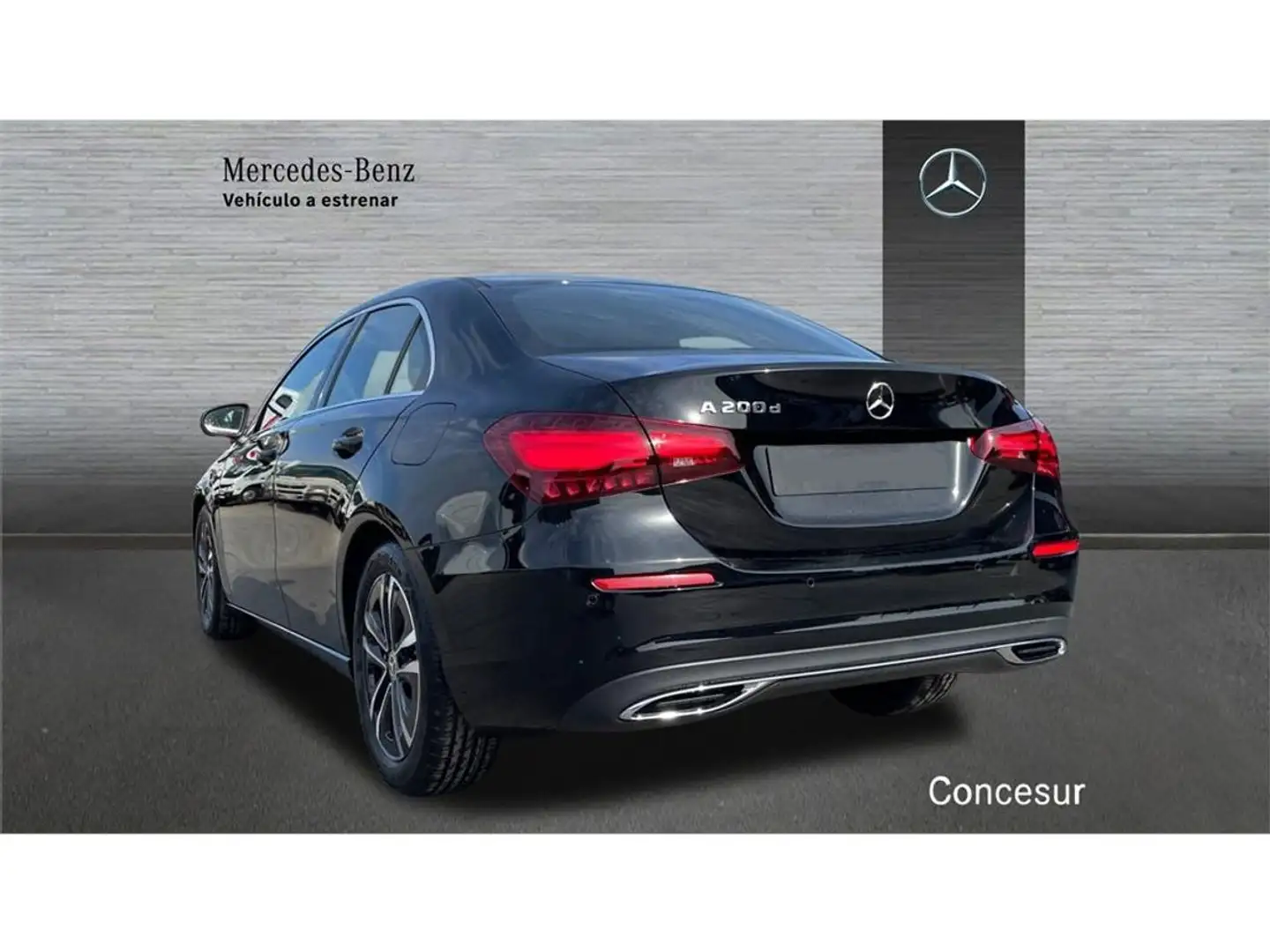 Mercedes-Benz A 200 200d Sedán 8G-DCT Negro - 2