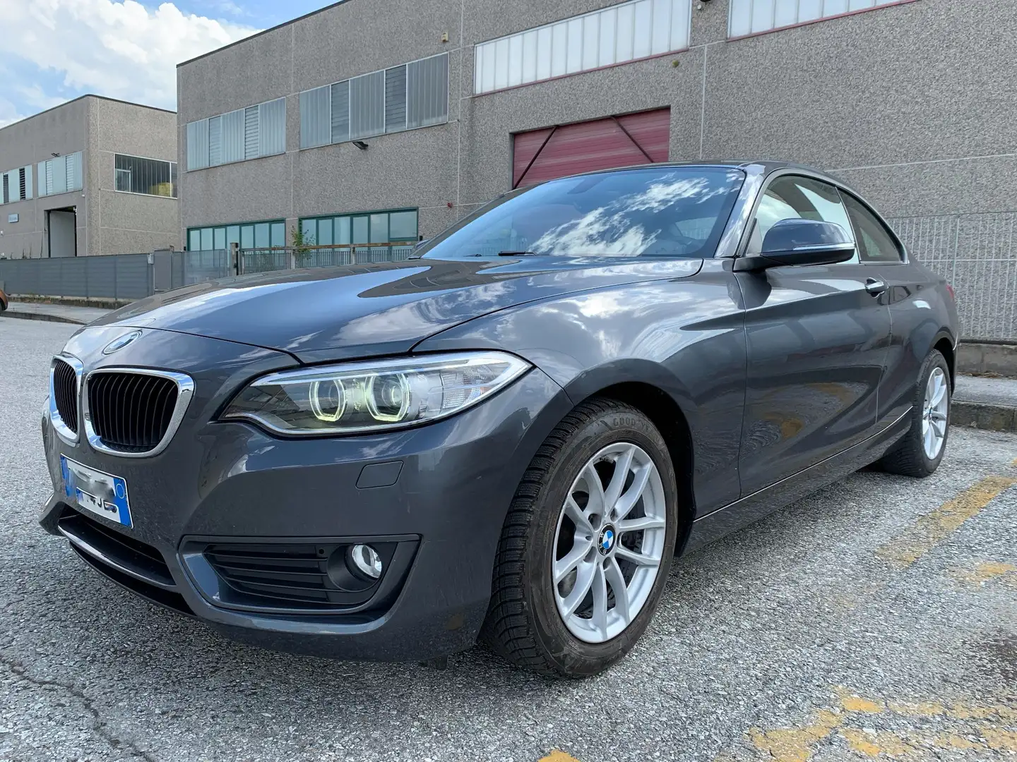 BMW 220 serie 2 Coupè Sport Gri - 1
