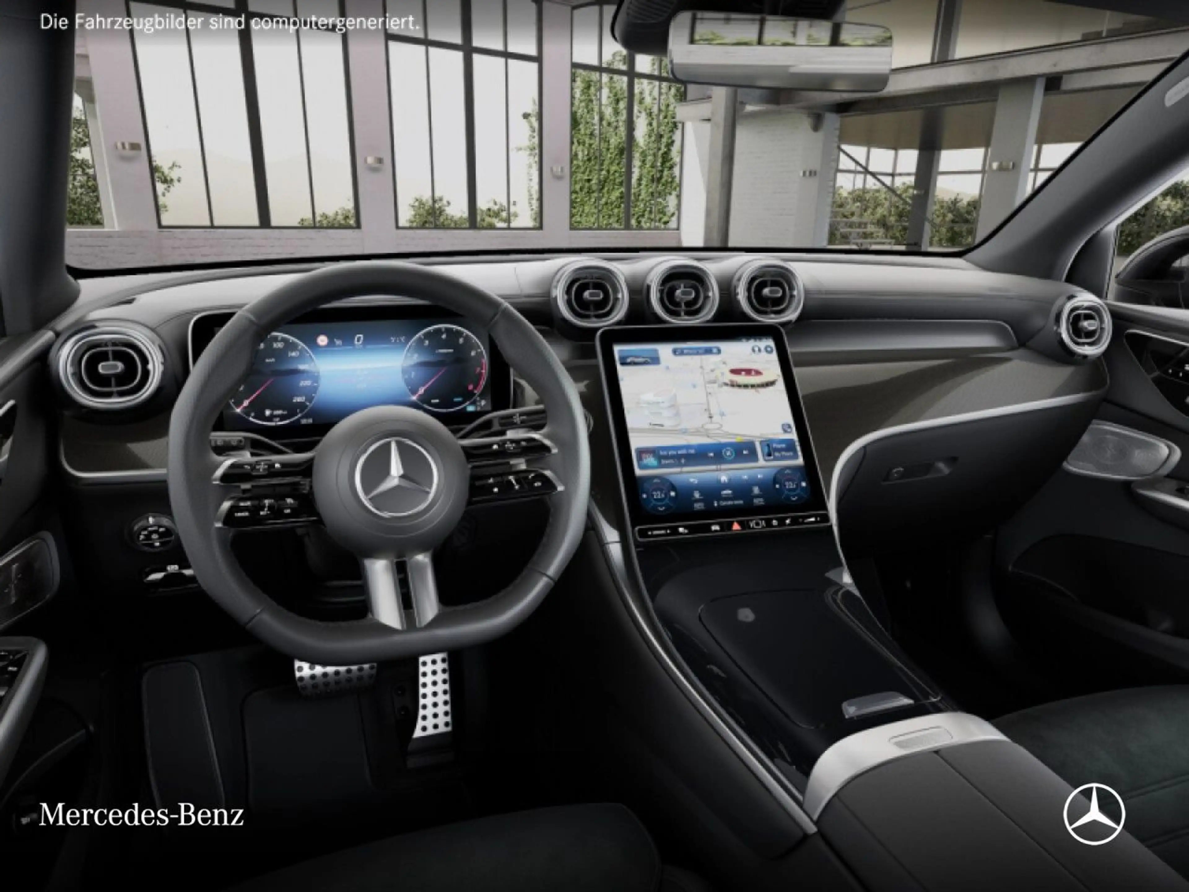 Mercedes-Benz GLC 200 4M AMG+NIGHT+PANO+360+AHK+BURMESTER+TOTW — photo 9