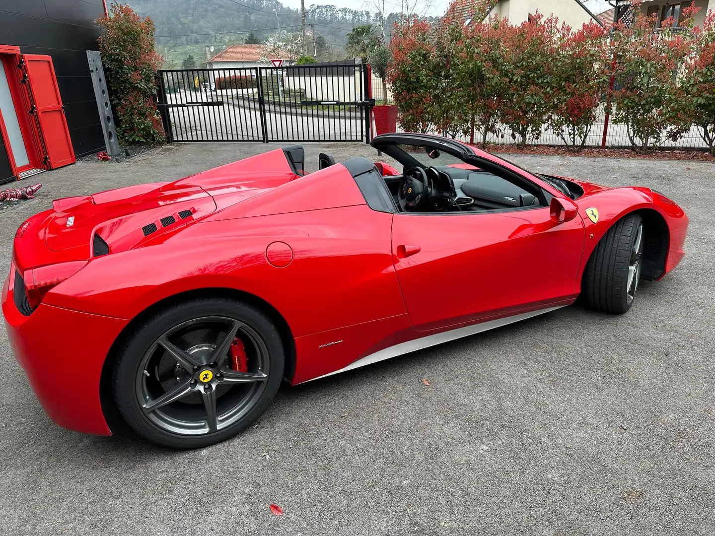 Ferrari 458 458 Spider 4.5 V8 570ch Rouge - 2