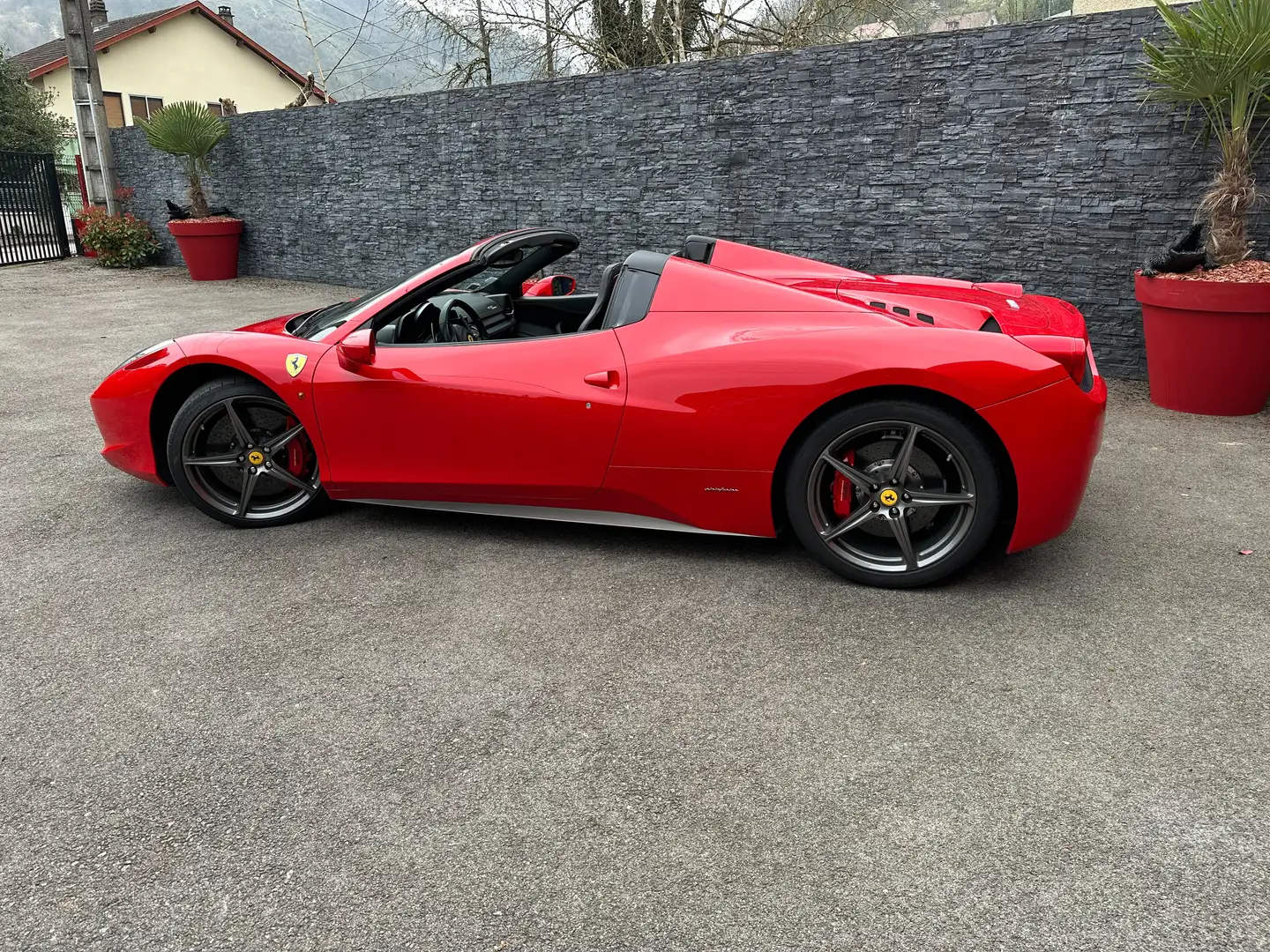 Ferrari 458 458 Spider 4.5 V8 570ch Rouge - 1