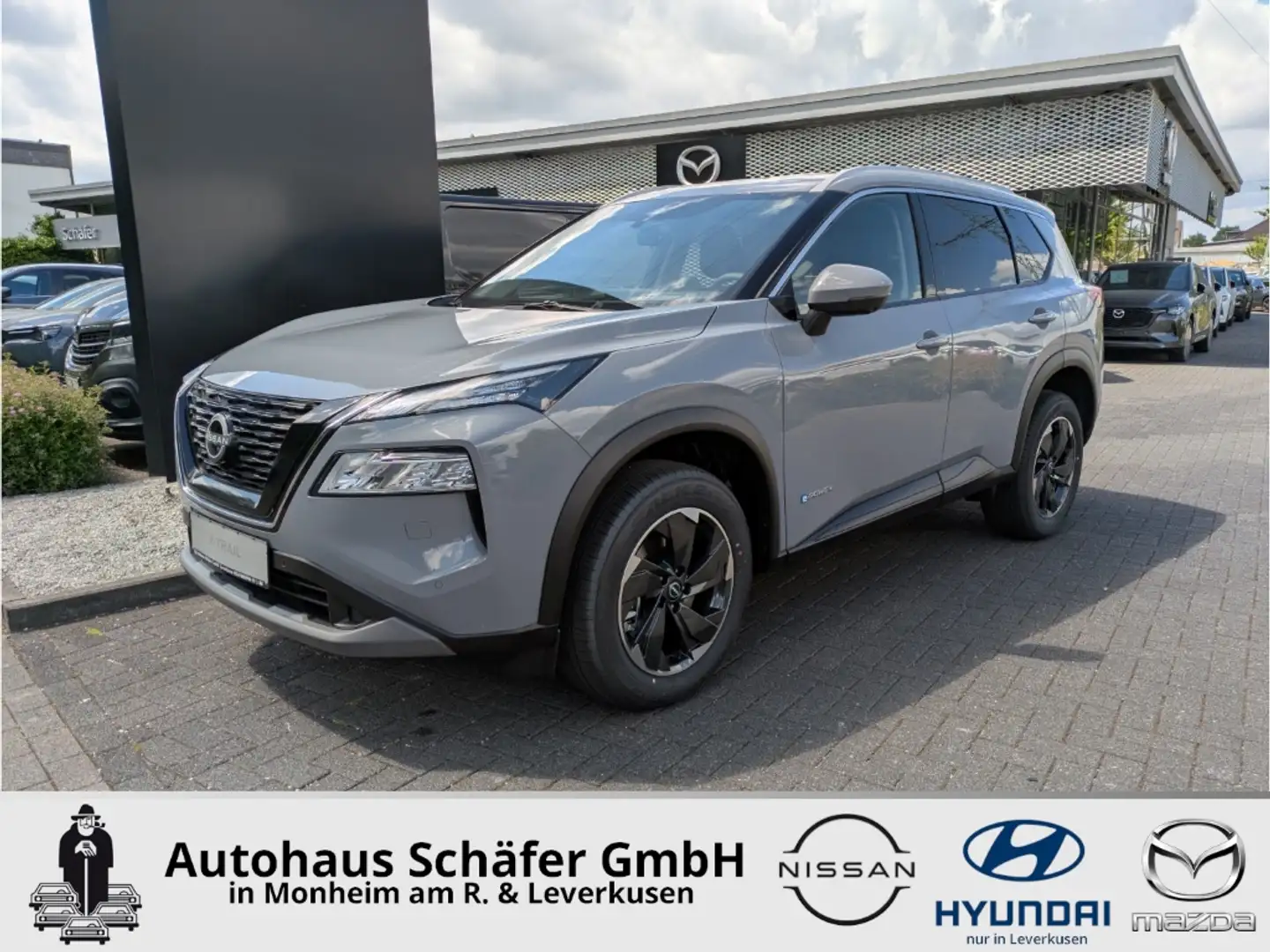 Nissan X-Trail N-CONNECTA 1.5 VC-T e-POWER 204PS HUD Navi Leder M Grau - 1