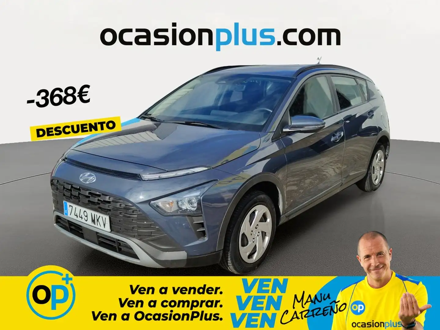Hyundai BAYON 1.2 MPI Essence Gris - 1