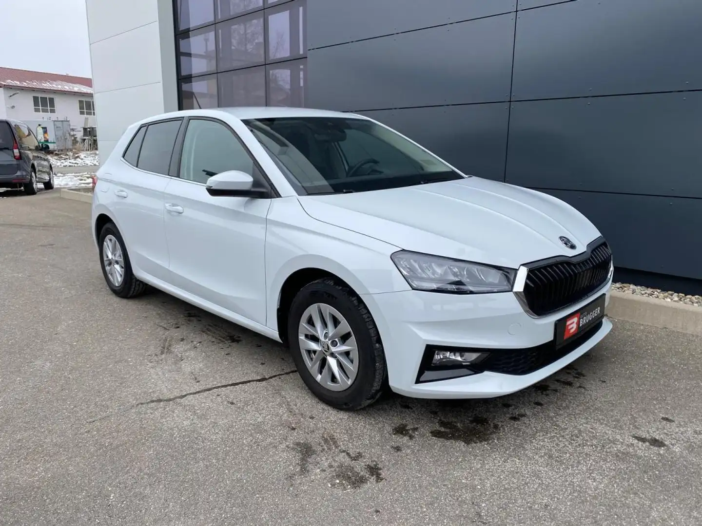 Skoda Fabia 1.0 TSI SELECTION LED PDC APPLE CAR PLAY Weiß - 1