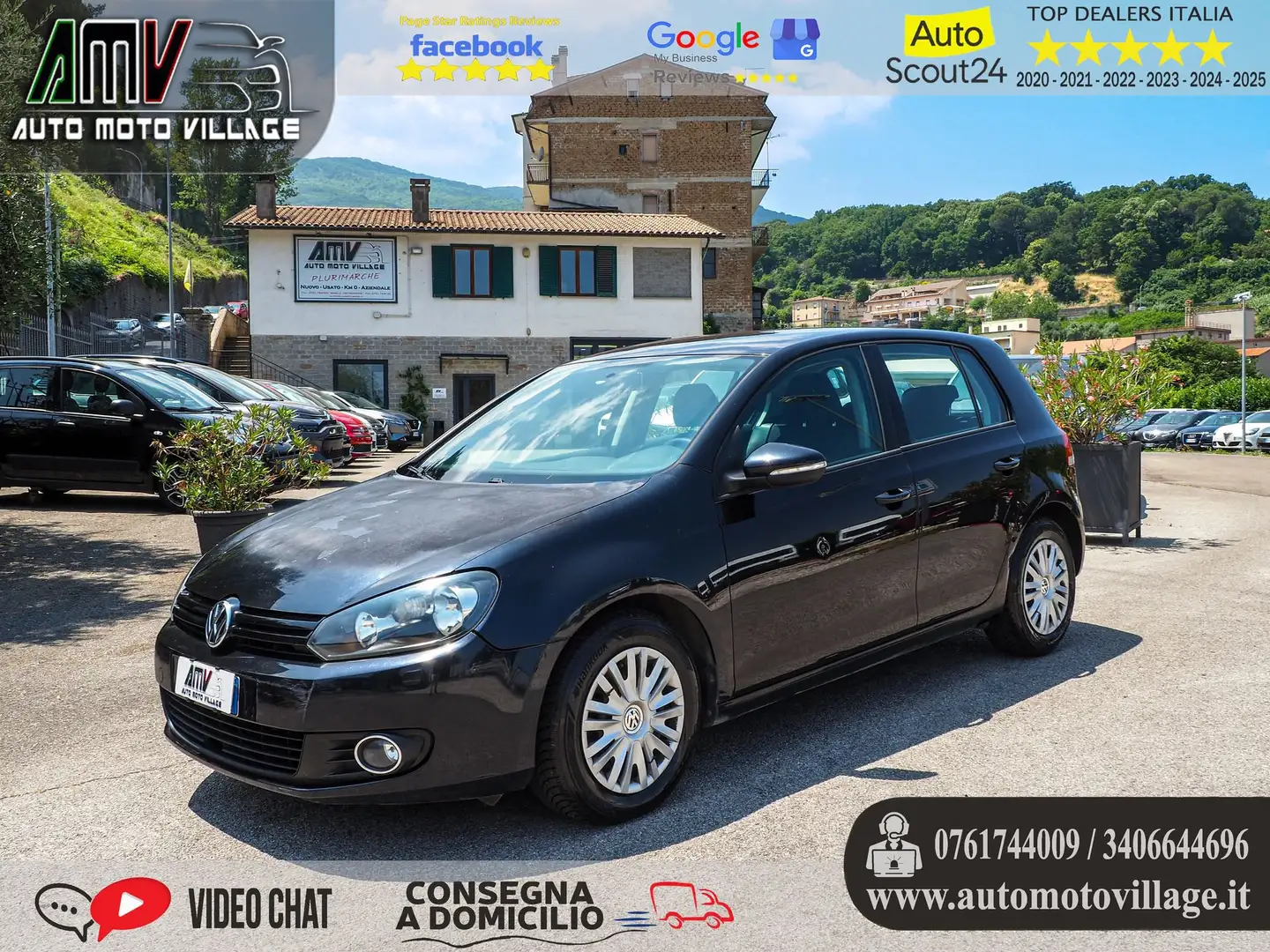 Volkswagen Golf 1.2 TSI 5p. 105 Cv BlueMotion Tech. LEGGI DESCRIZ Nero - 1