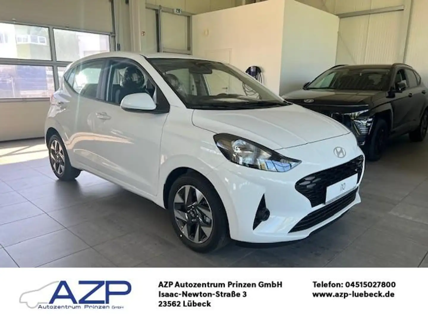 Hyundai i10 FL 1.0  A/T Trend.Navi.Sitzheiz.LM.Kamera.PDC Weiß - 1